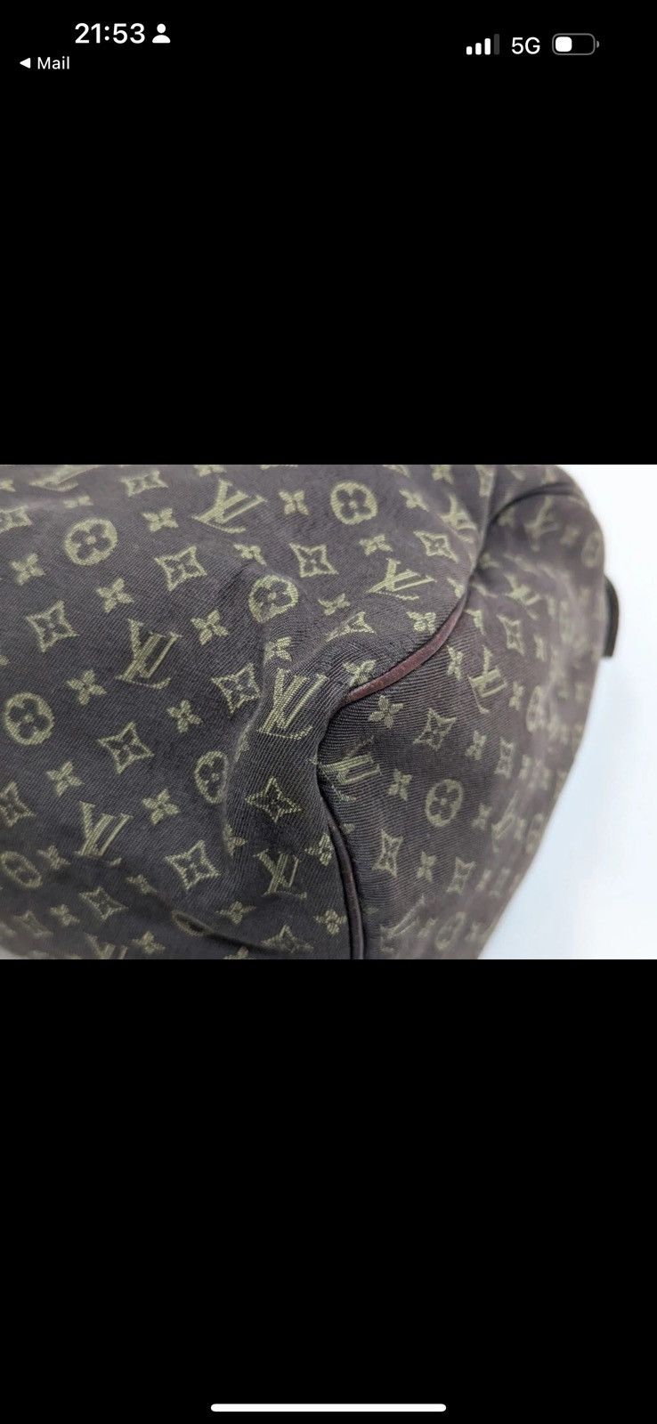 Louis Vuitton Louis Vuitton Mini Lin Speedy 30 Monogram Brown Size ONE SIZE - 10 Thumbnail