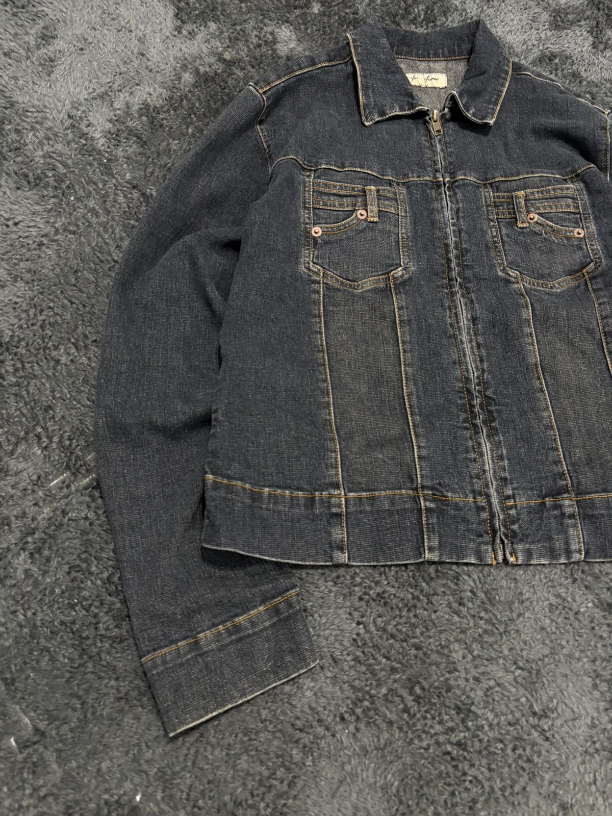 Miss Sixty Vintage Blue Y2K Denim Jacket Miss Sixty Style Size L / US 10 / IT 46 - 3 Thumbnail