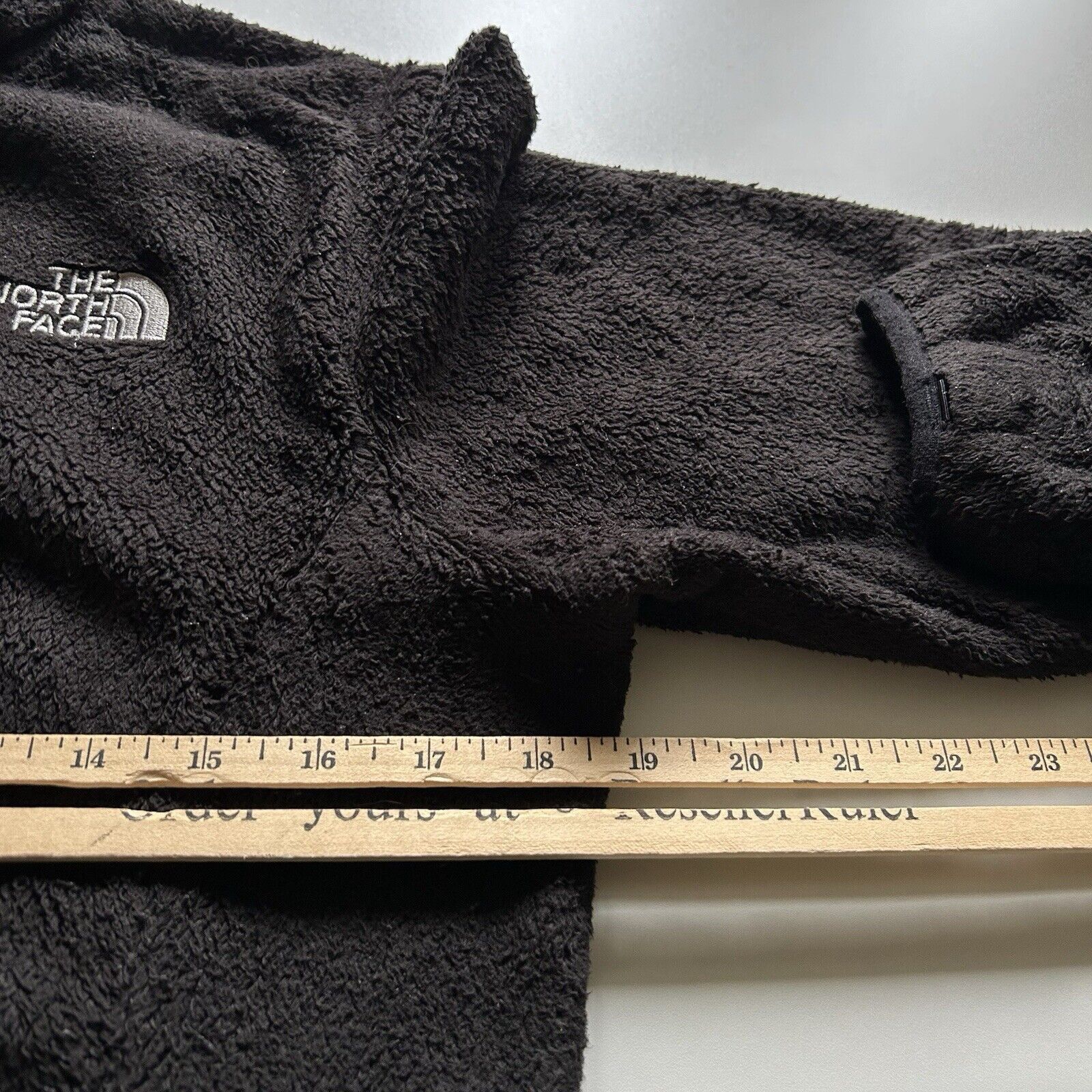 The North Face × Vintage Vintage The North Face Black Fleece Zip Up Jacket Small Rare Size S / US 4 / IT 40 - 5 Thumbnail