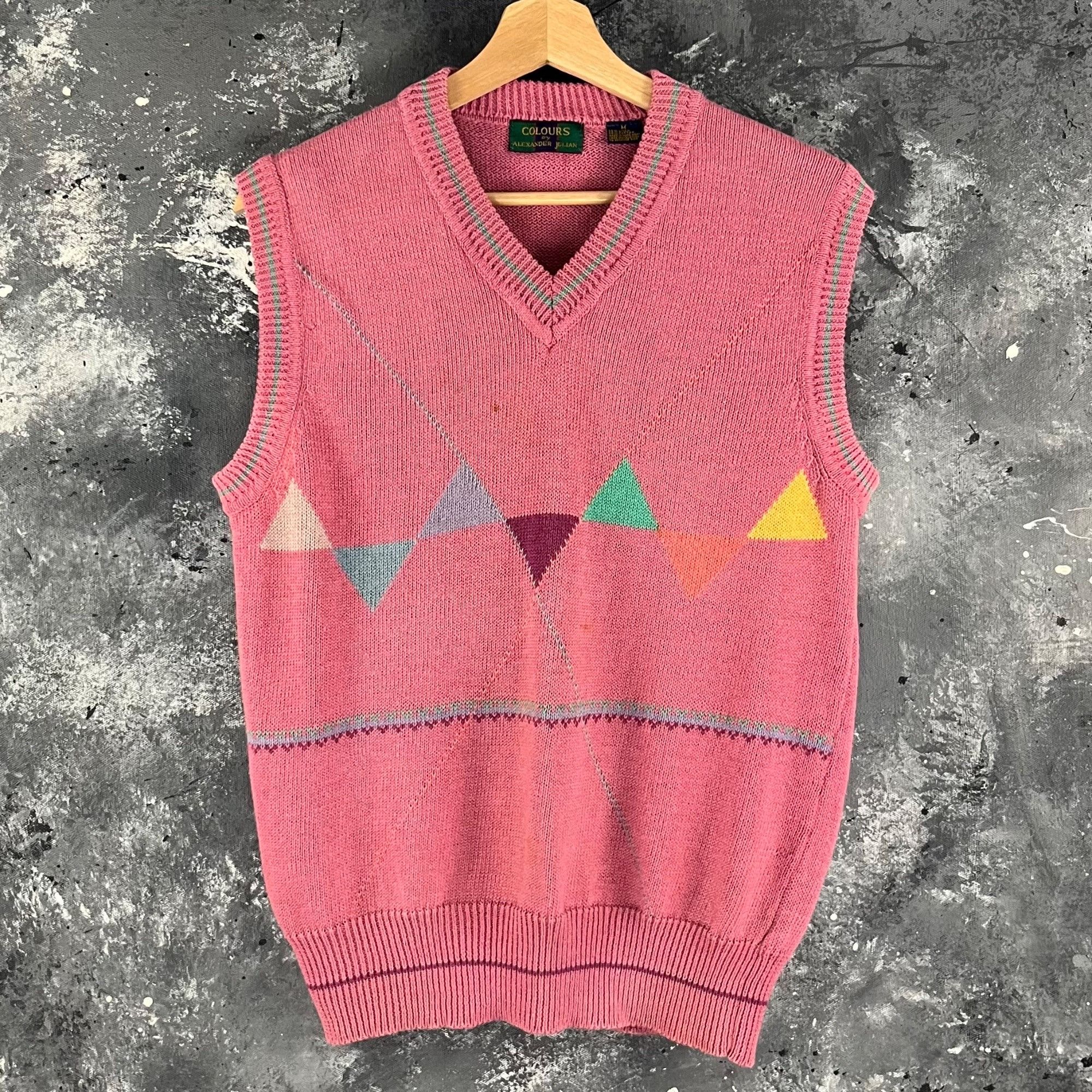 Vintage Vintage 90’s Colours golf sweater Size US M / EU 48-50 / 2 - 1 Thumbnail