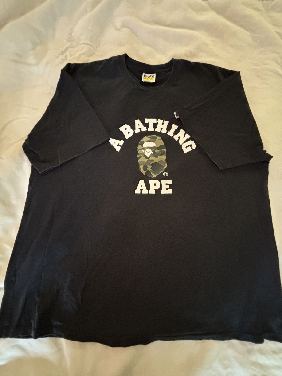 Bape Bape A Bathing Ape Men’s 1st Camo College T-Shirt Size US XXL / EU 58 / 5 - 2 Thumbnail