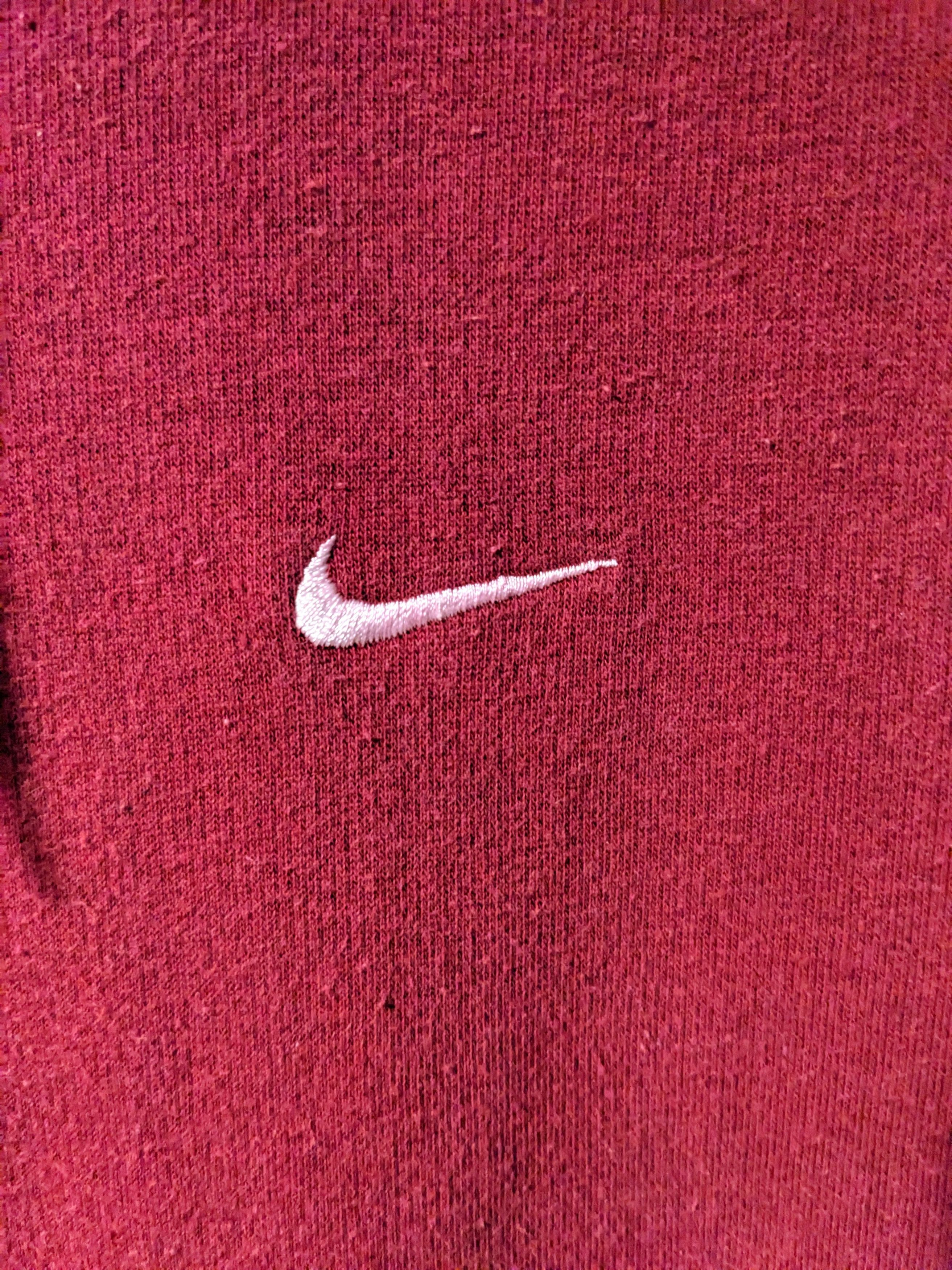 Nike × Vintage Vintage Y2K Nike Mini Swoosh Essential Blank Medium Hoodie Size US M / EU 48-50 / 2 - 2 Thumbnail