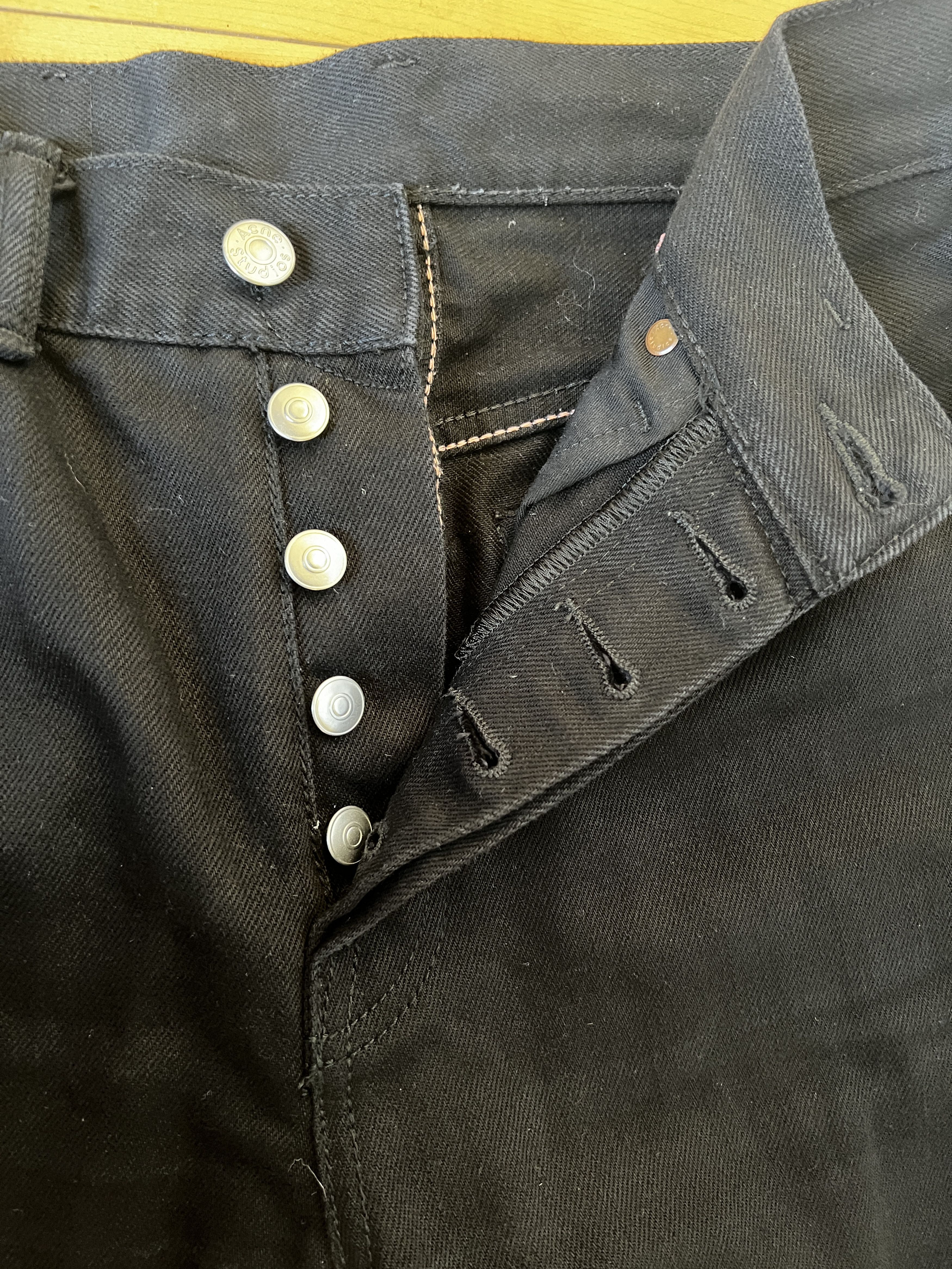 Acne Studios Acne Studios Mece Forever Black Jean Size 28" / US 6 / IT 42 - 13 Thumbnail