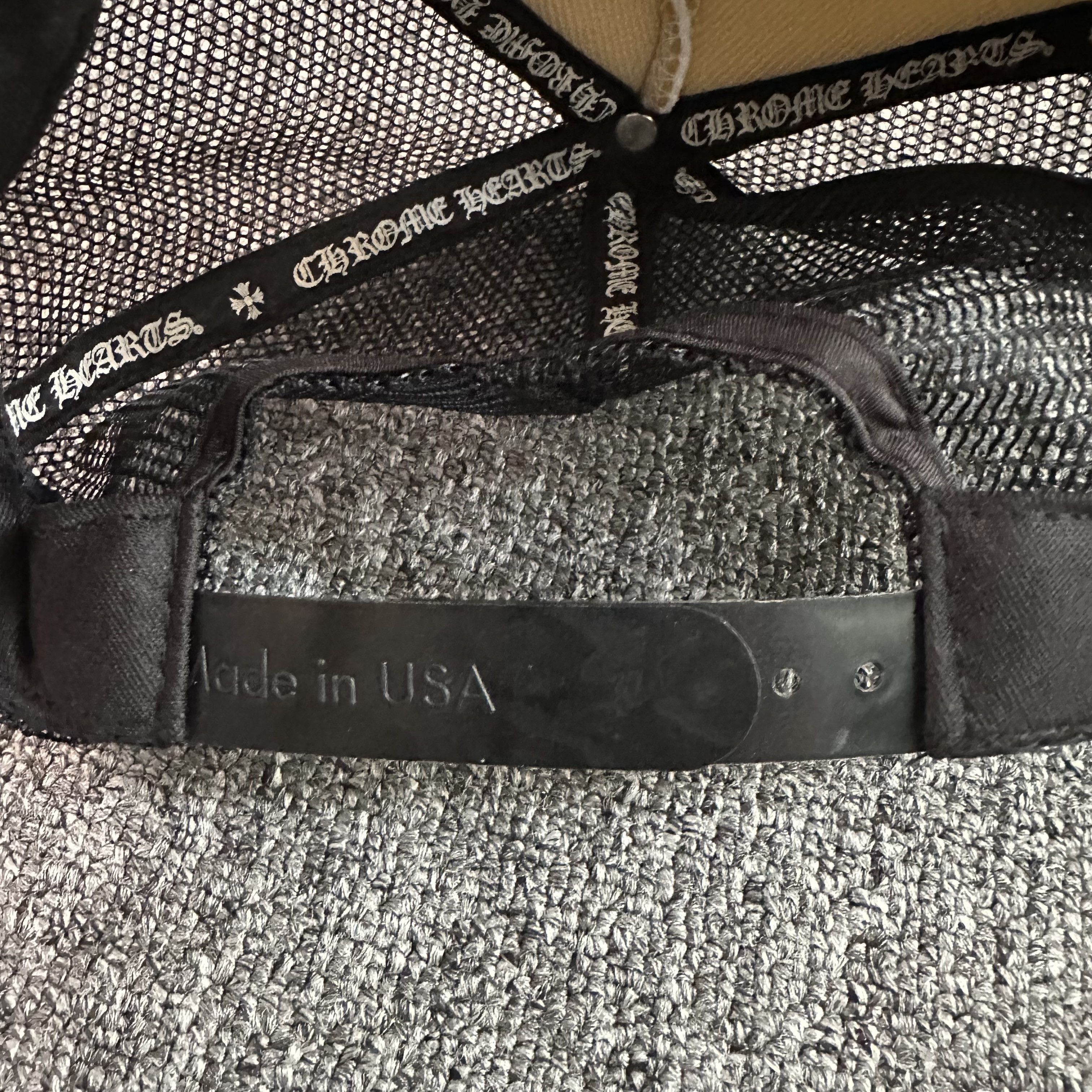 Chrome Hearts Chrome Hearts FUCK Trucker Hats Size ONE SIZE - 7 Thumbnail