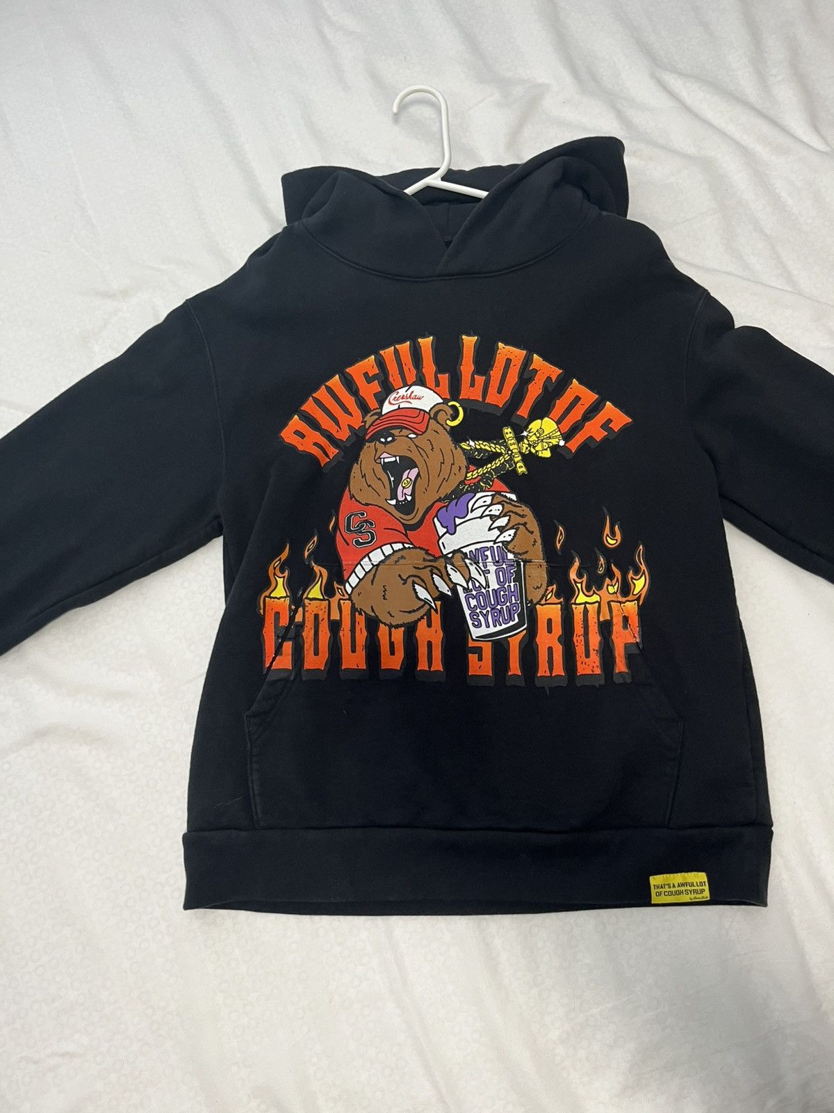 Awful Lot of Cough Syrup Awful Lot of Cough Syrup Rolling Loud LA Black Hoodie Size US M / EU 48-50 / 2 - 2 Thumbnail