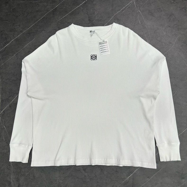 Loewe Loewe Small LOGO stripes on the long sleeves of the chest Size S / US 4 / IT 40 - 1 Thumbnail