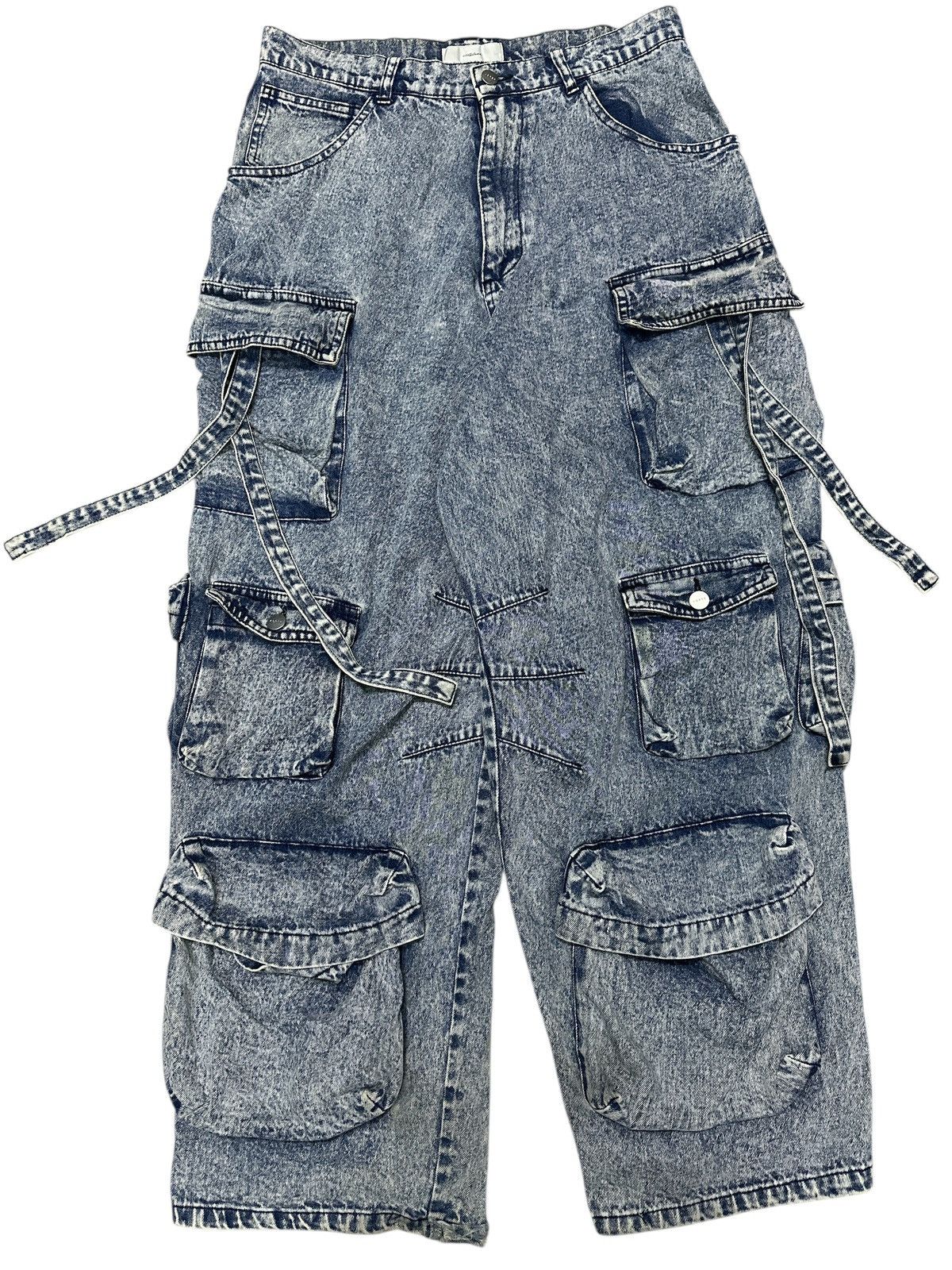 Kapital Six Pocket Baggy Arde Eror Denim Acid Wash . Size US 32 / EU 48 - 5 Thumbnail