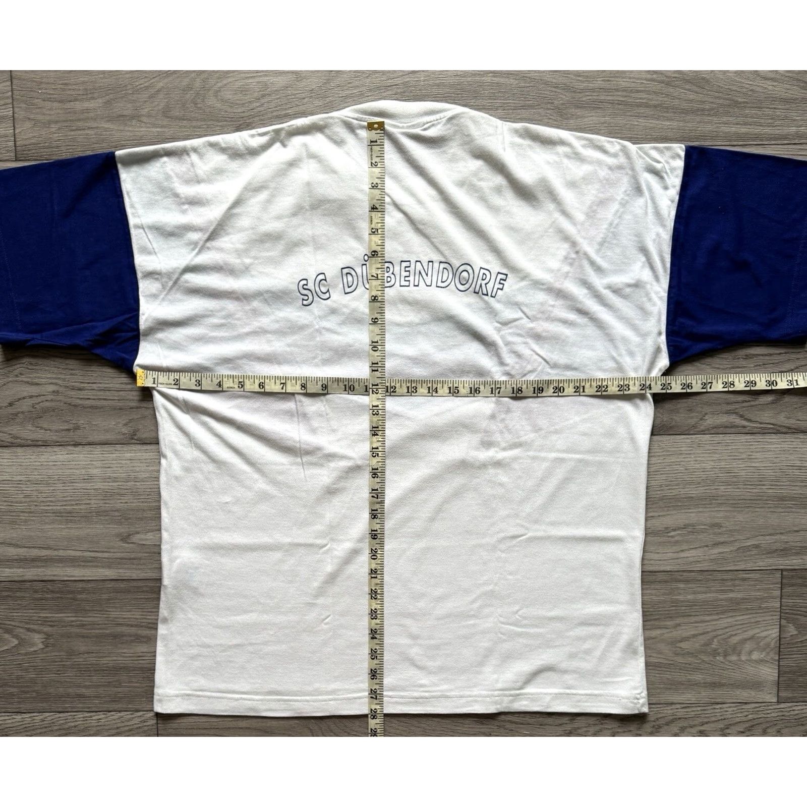 Adidas VINTAGE Adidas Logo Tee Mens L White 90s Sports Cotton Short Sleeve Shirt Men 90s Logo Vintage Rare SC Dübendorf Size US L / EU 52-54 / 3 - 3 Thumbnail