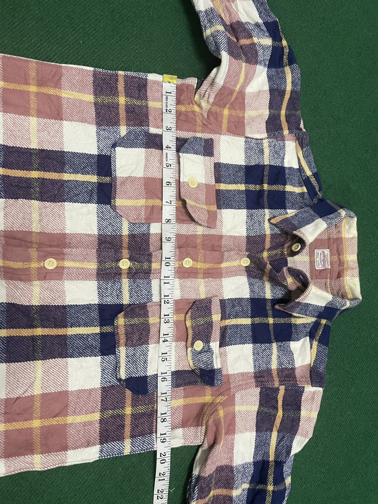 Warehouse Vintage Warehouse Flannel Shirt Selvadge Size US S / EU 44-46 / 1 - 8 Thumbnail