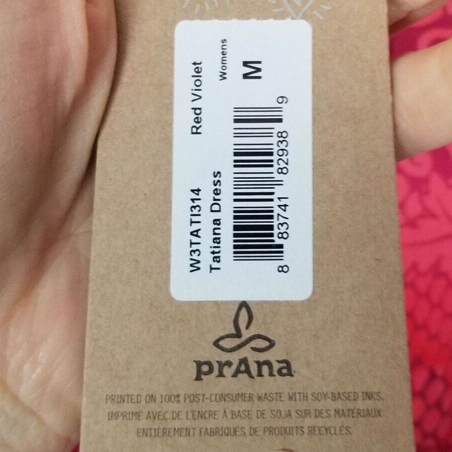 Prana Prana Womens Tatiana Dress Size M Floral Stretch Mock Neck Size M / US 6-8 / IT 42-44 - 8 Thumbnail