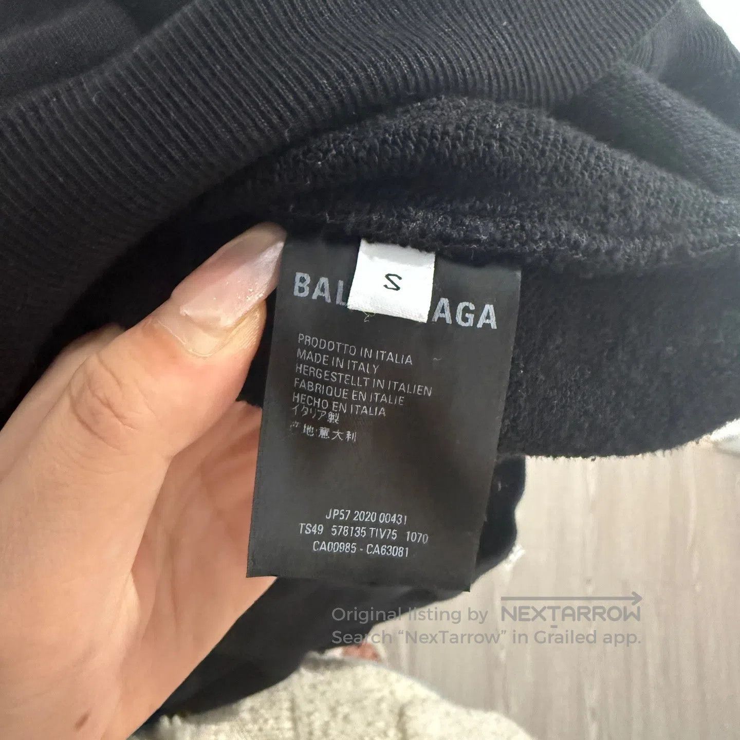 Balenciaga Balenciaga Hoodie| Size US S / EU 44-46 / 1 - 5 Thumbnail