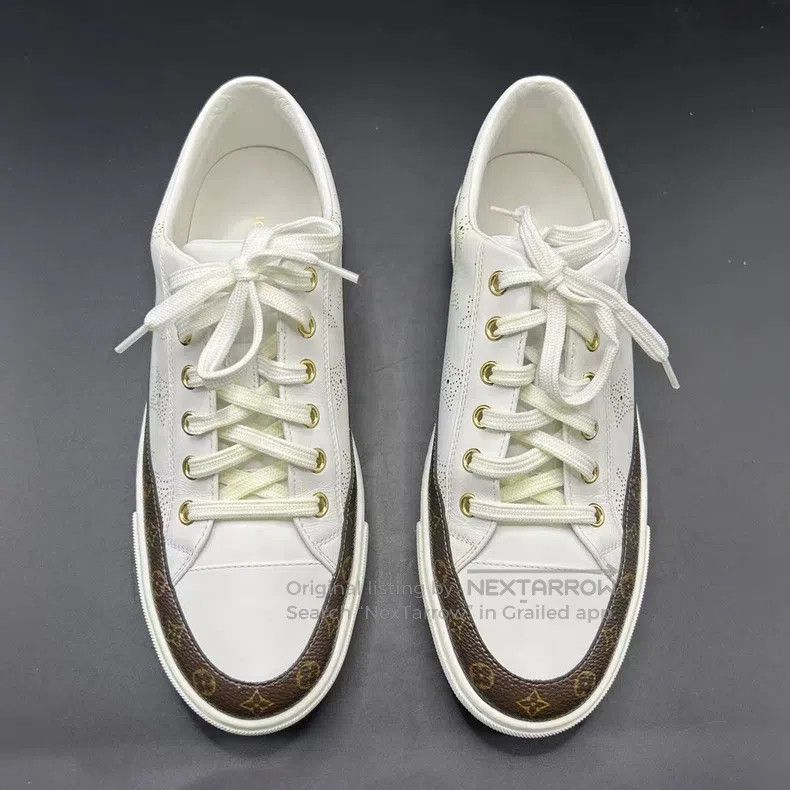 Louis Vuitton Louis Vuitton Full-print patchwork board shoes Size US 5.5 / EU 38 - 2 Thumbnail