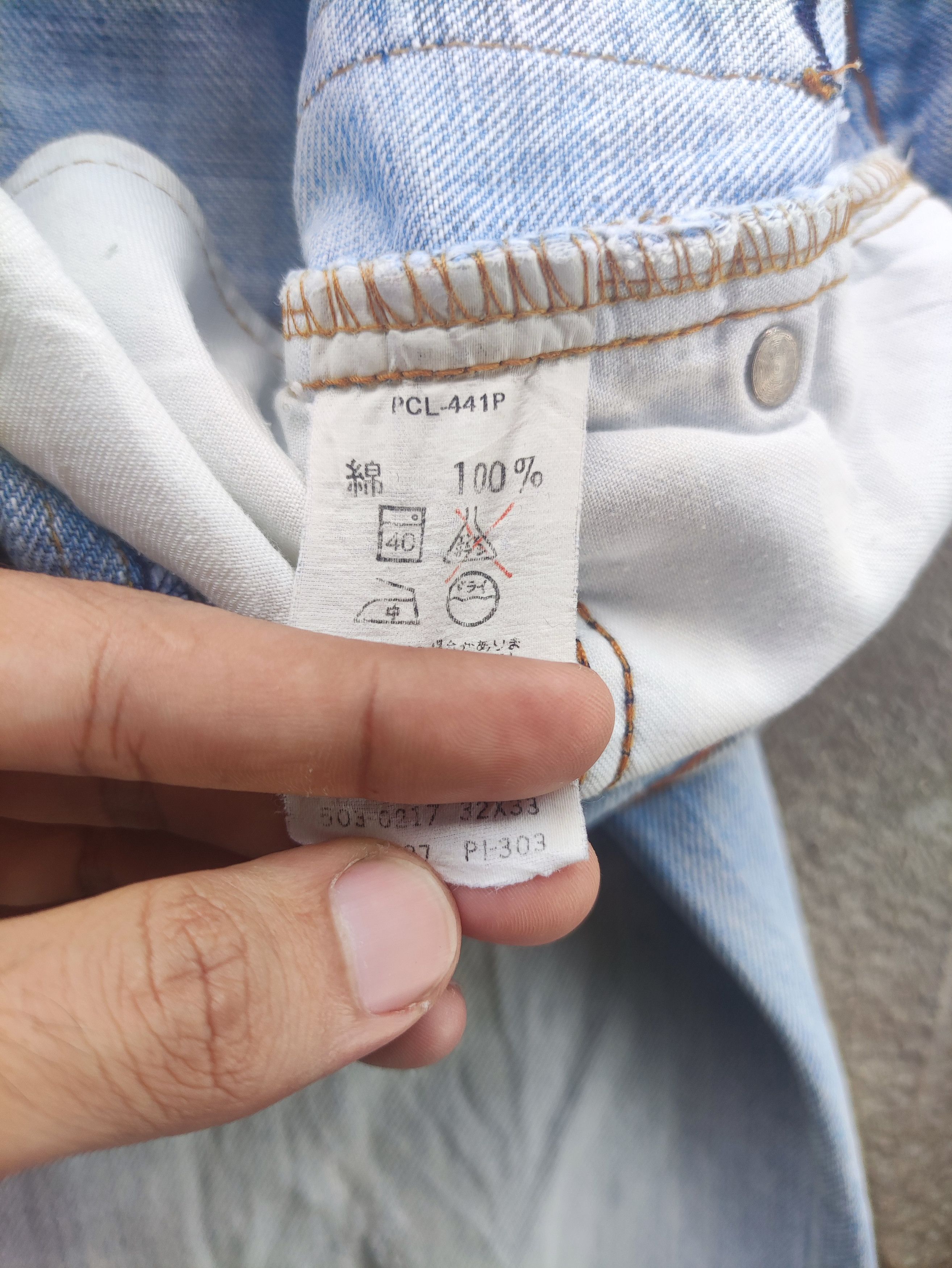 Levi's Vintage Levi's Denim Distress Faded Pants W32 Size US 32 / EU 48 - 7 Thumbnail