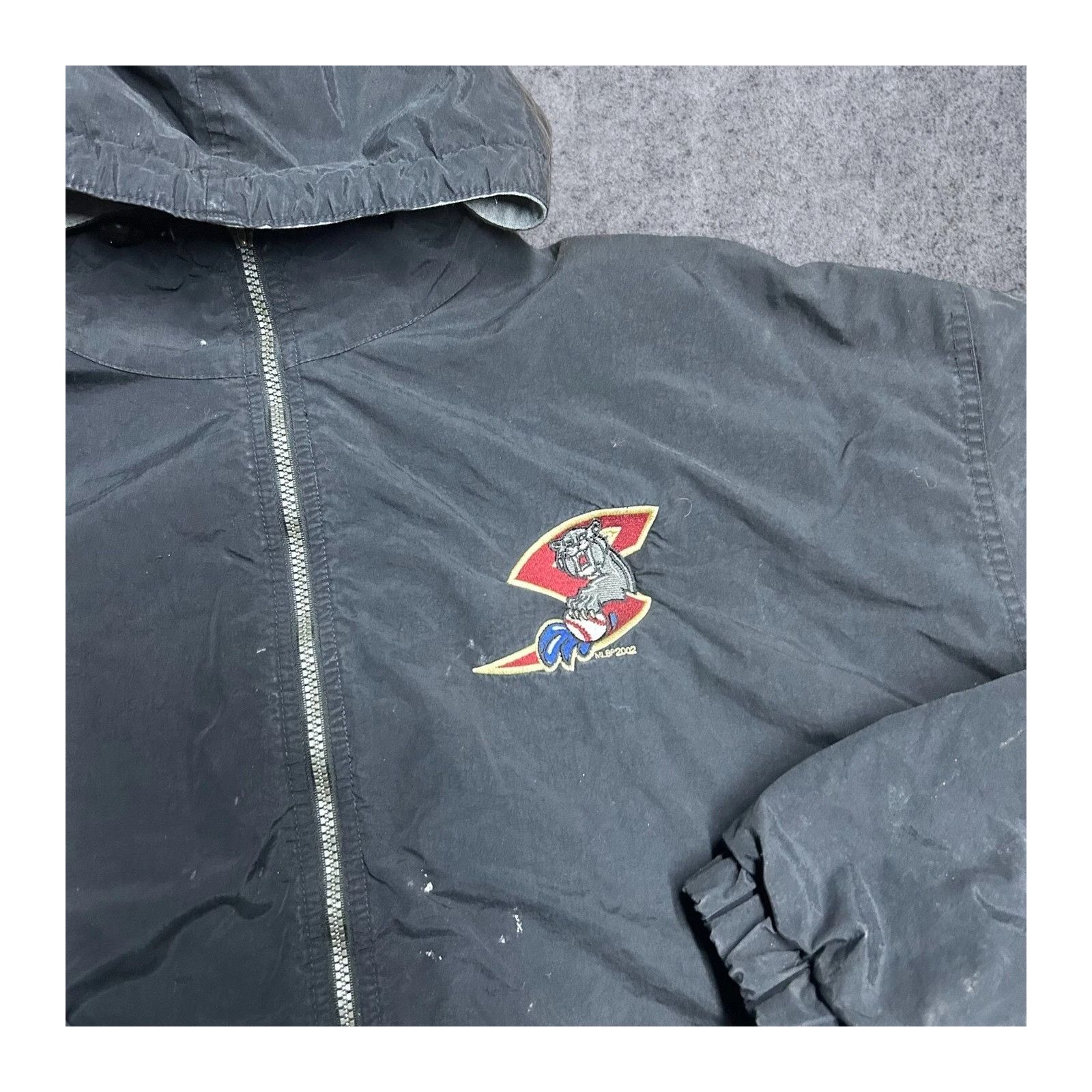 Vintage Sacramento River Cat Baseball MLB Jacket Gear Black Preloved Size US XXL / EU 58 / 5 - 2 Thumbnail