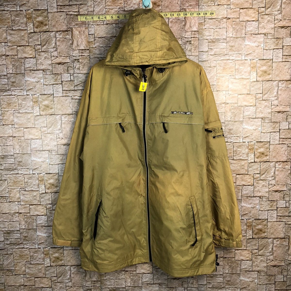 Airwalk Airwalk vintage Yellow windbreaker Light Jacket #A232 Size US XXL / EU 58 / 5 - 1 Thumbnail