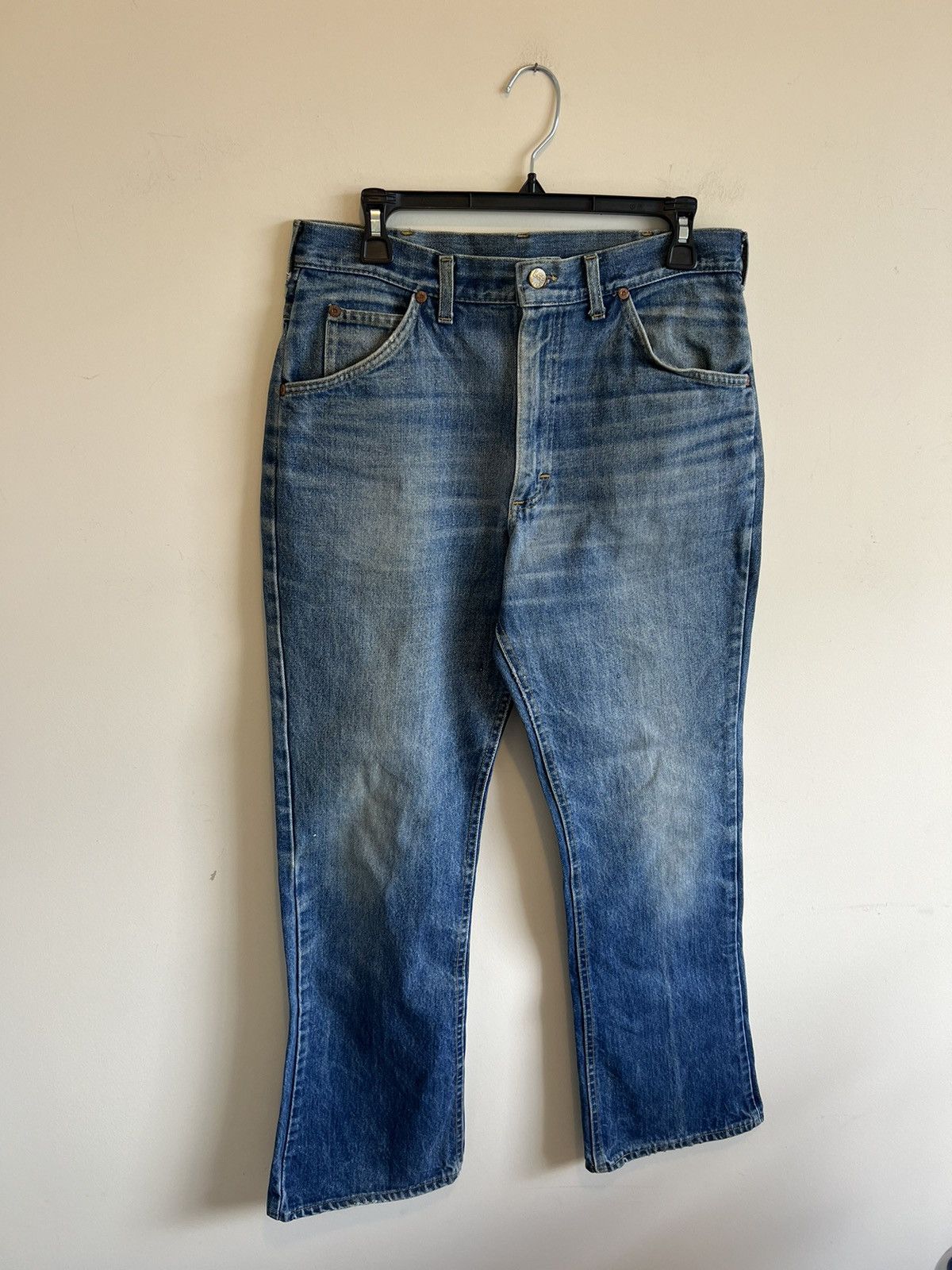 Vintage Lee Rider Bootcut flare pants 1970s talon 42