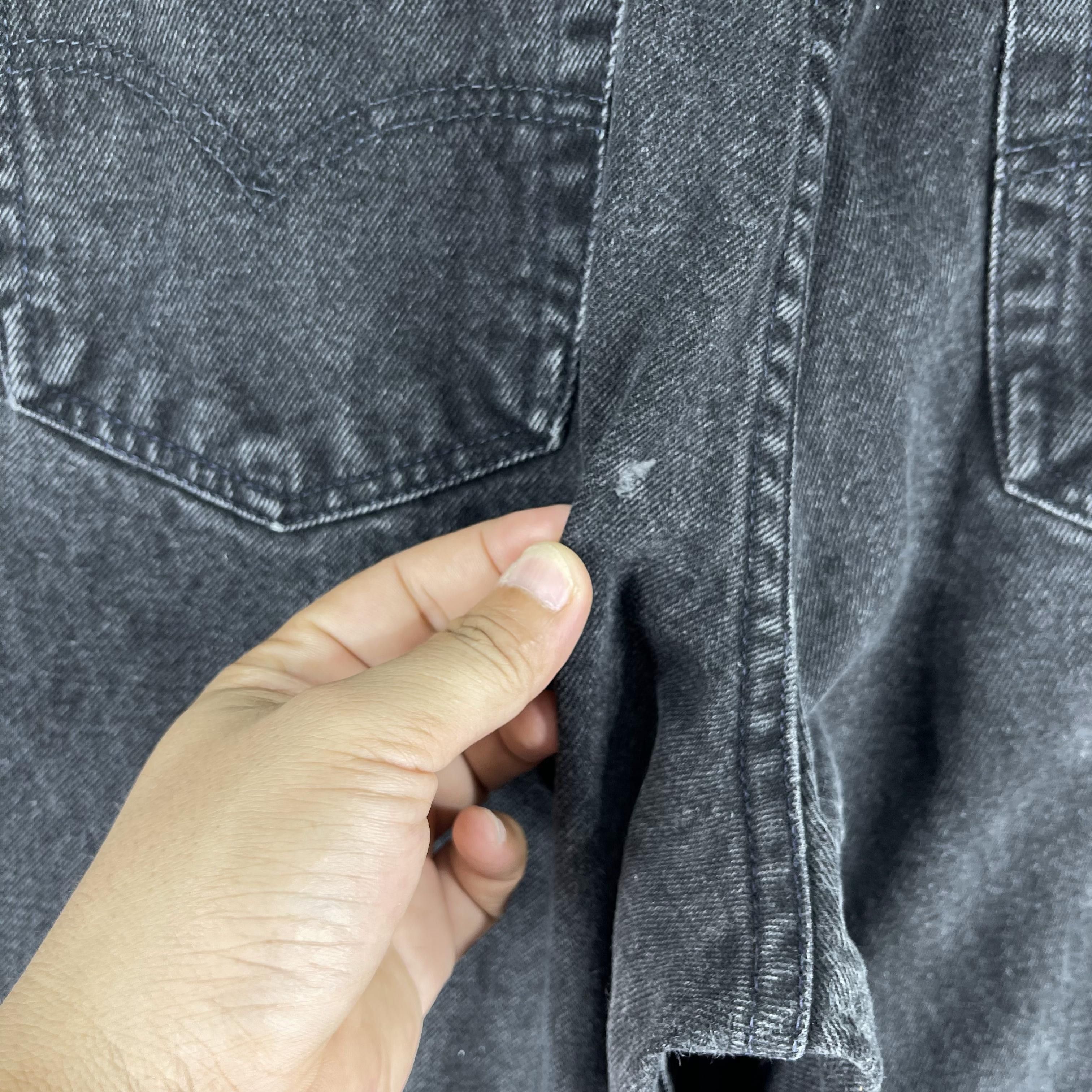 Jean × Levi's × Levi's Vintage Clothing W31 L32 Vintage Distressed Levis 551 Relaxed Fit Tapered Leg Size 31" - 8 Thumbnail