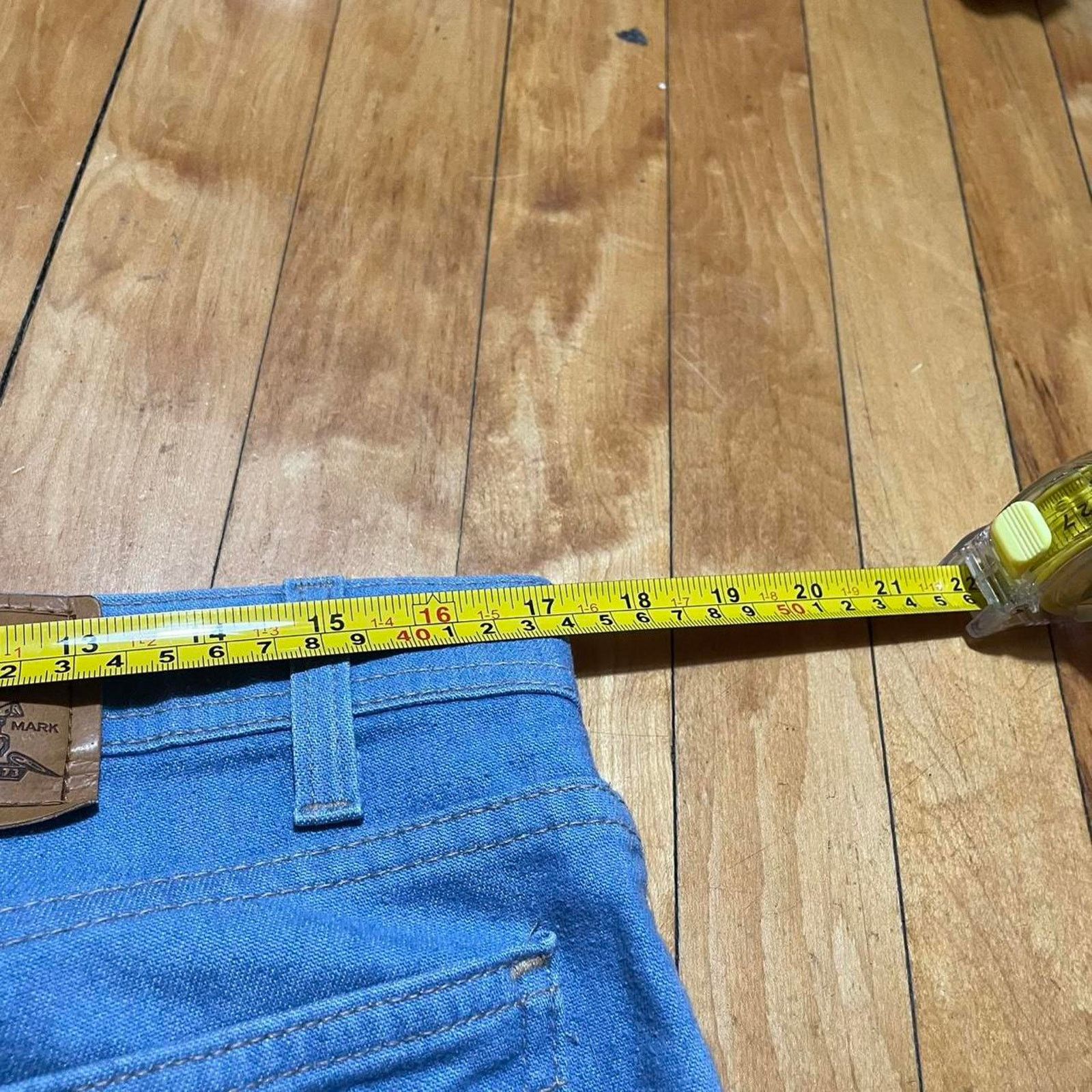 Levi's Vintage Levi’s Action Jeans Mens 36x32 Blue Denim Retro Size US 36 / EU 52 - 8 Thumbnail