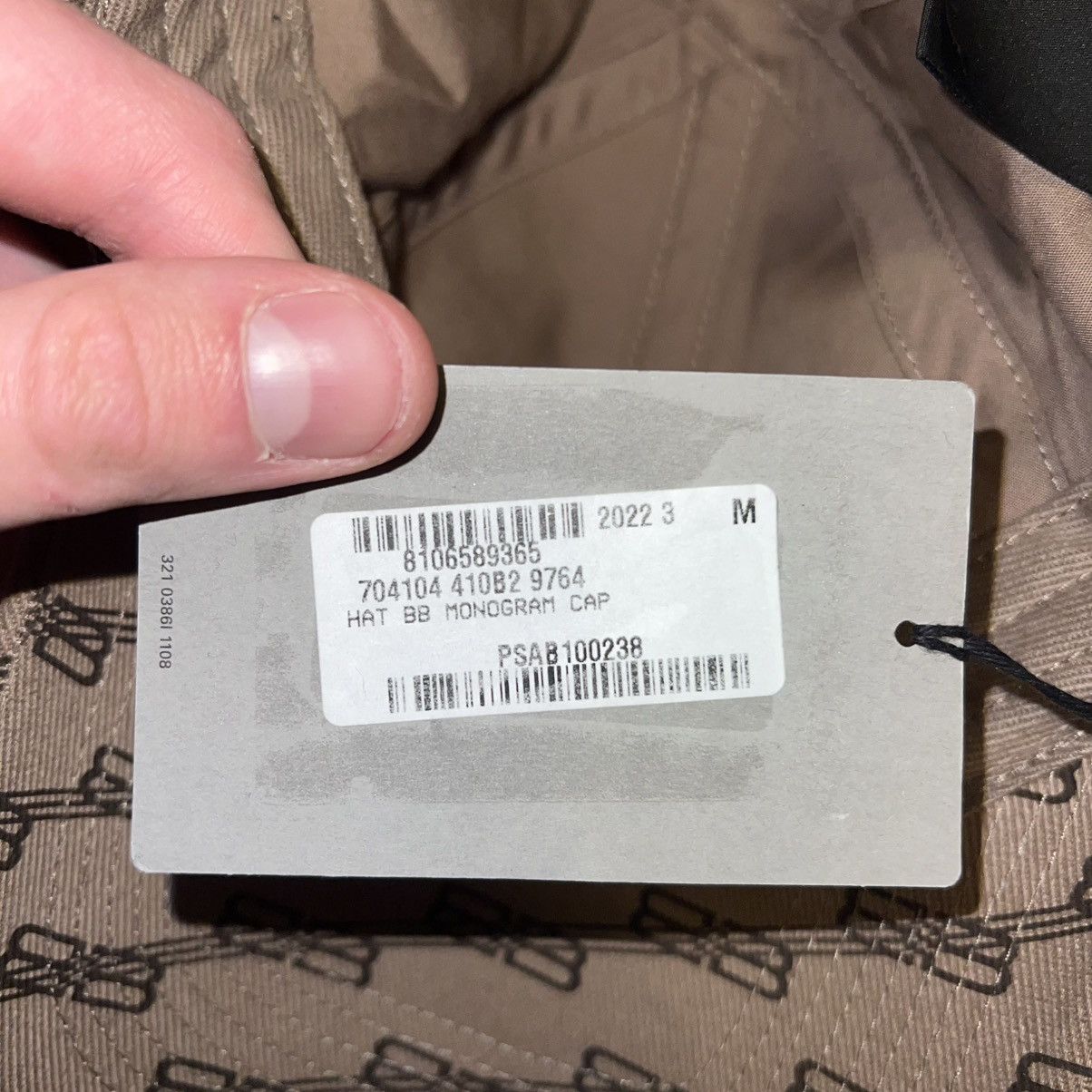 Balenciaga Balenciaga Monogram Cap Size ONE SIZE - 6 Thumbnail