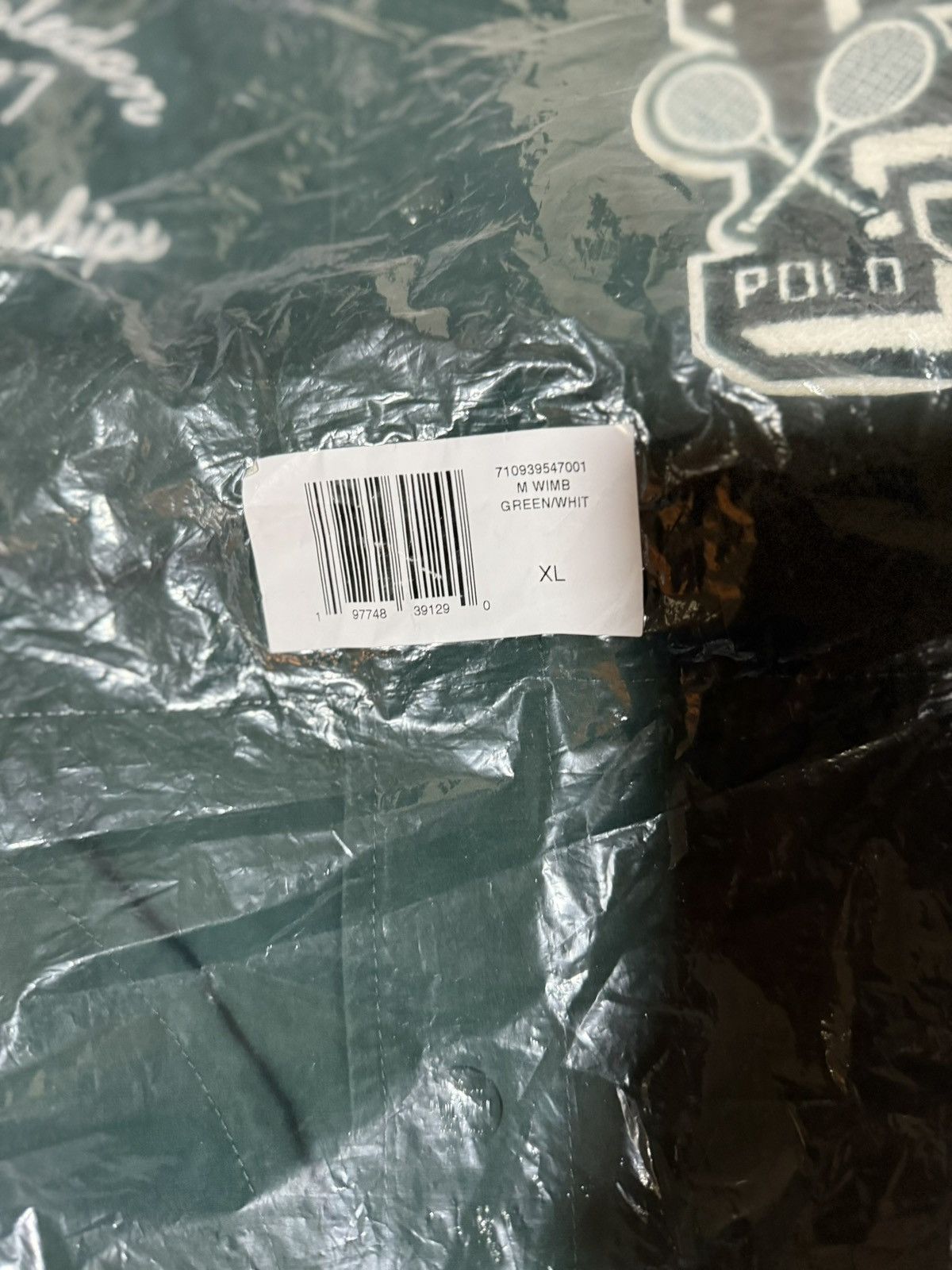 Polo Ralph Lauren Polo Ralph Lauren Tennis Varisty Wimbledon Letterman Jacket Size US XL / EU 56 / 4 - 9 Thumbnail