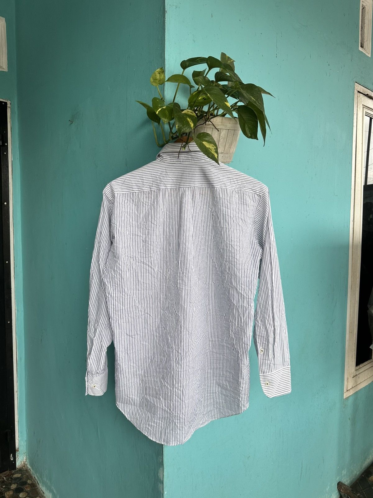 Japanese Brand × Y's for Men × Yohji Yamamoto Vintage Sacsny Y'saccs By Yohji Yamamoto Long Sleeve Shirt Size US M / EU 48-50 / 2 - 2 Thumbnail