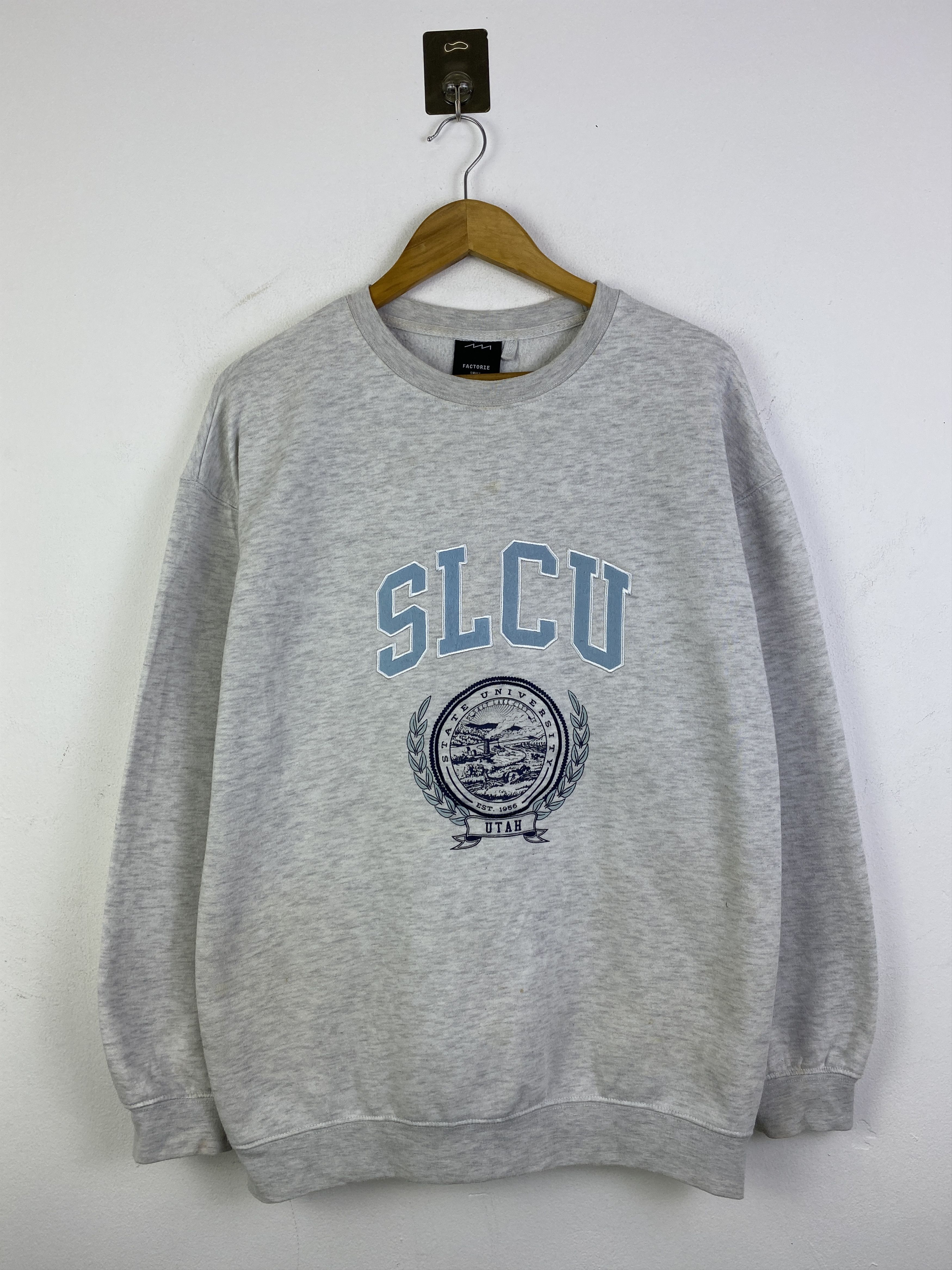 Vintage Vintage Utah University SLCU Crewneck Sweatshirt SH0330 Size US S / EU 44-46 / 1 - 1 Thumbnail