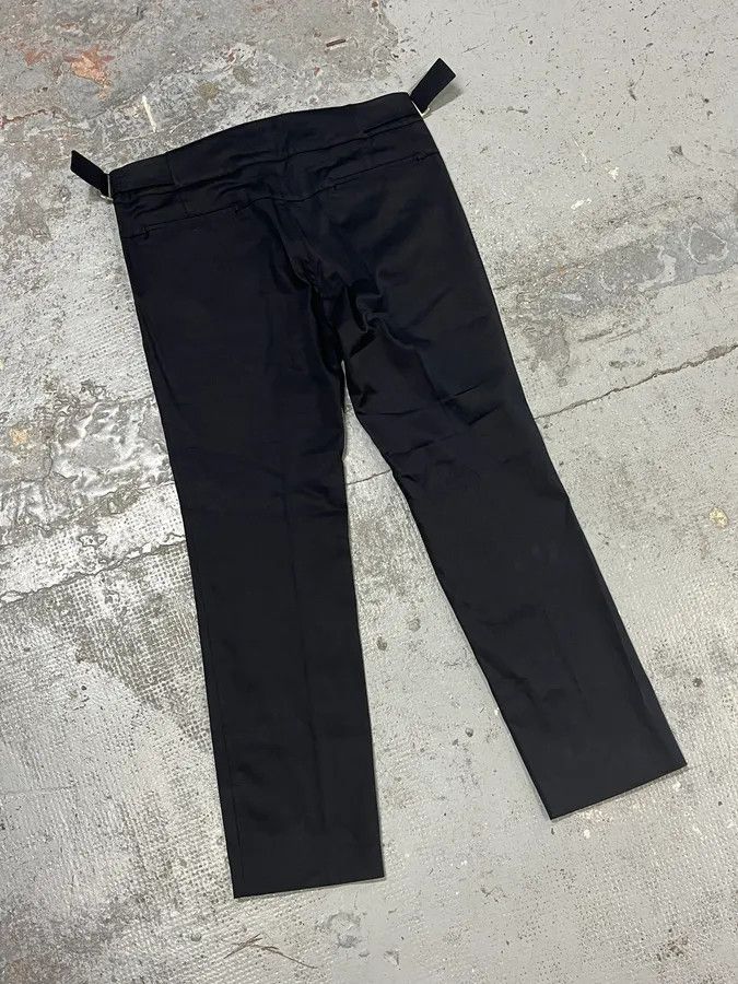 Gucci Gucci Black Zip Slim Tailored Pants Size US 34 / EU 50 - 7 Thumbnail
