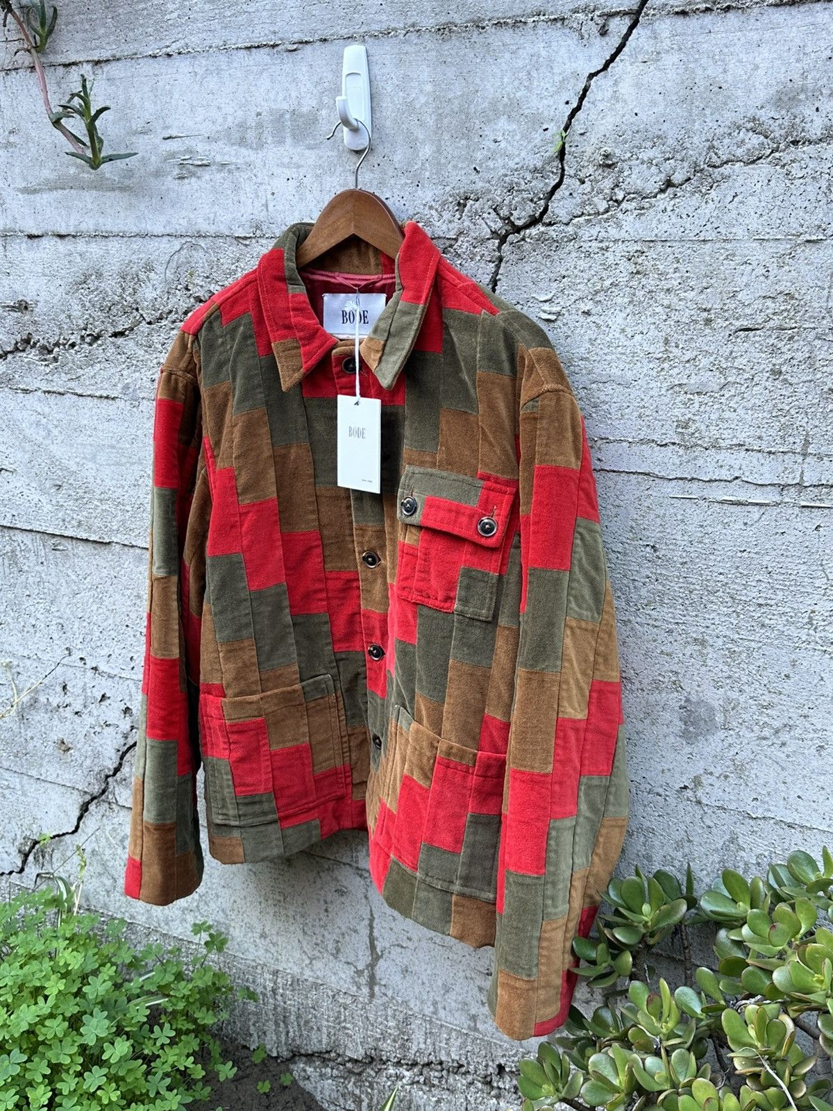 Bode BODE Cambridge Patch Jacket - White | Grailed