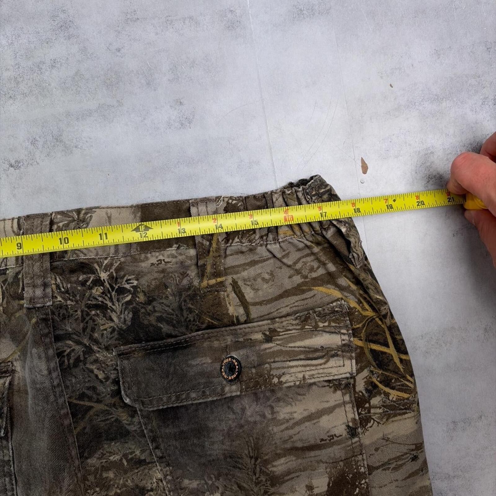 Realtree Y2K Camo Realtree Grunge Baggy Cargo Skater pants Size US 32 / EU 48 - 6 Thumbnail