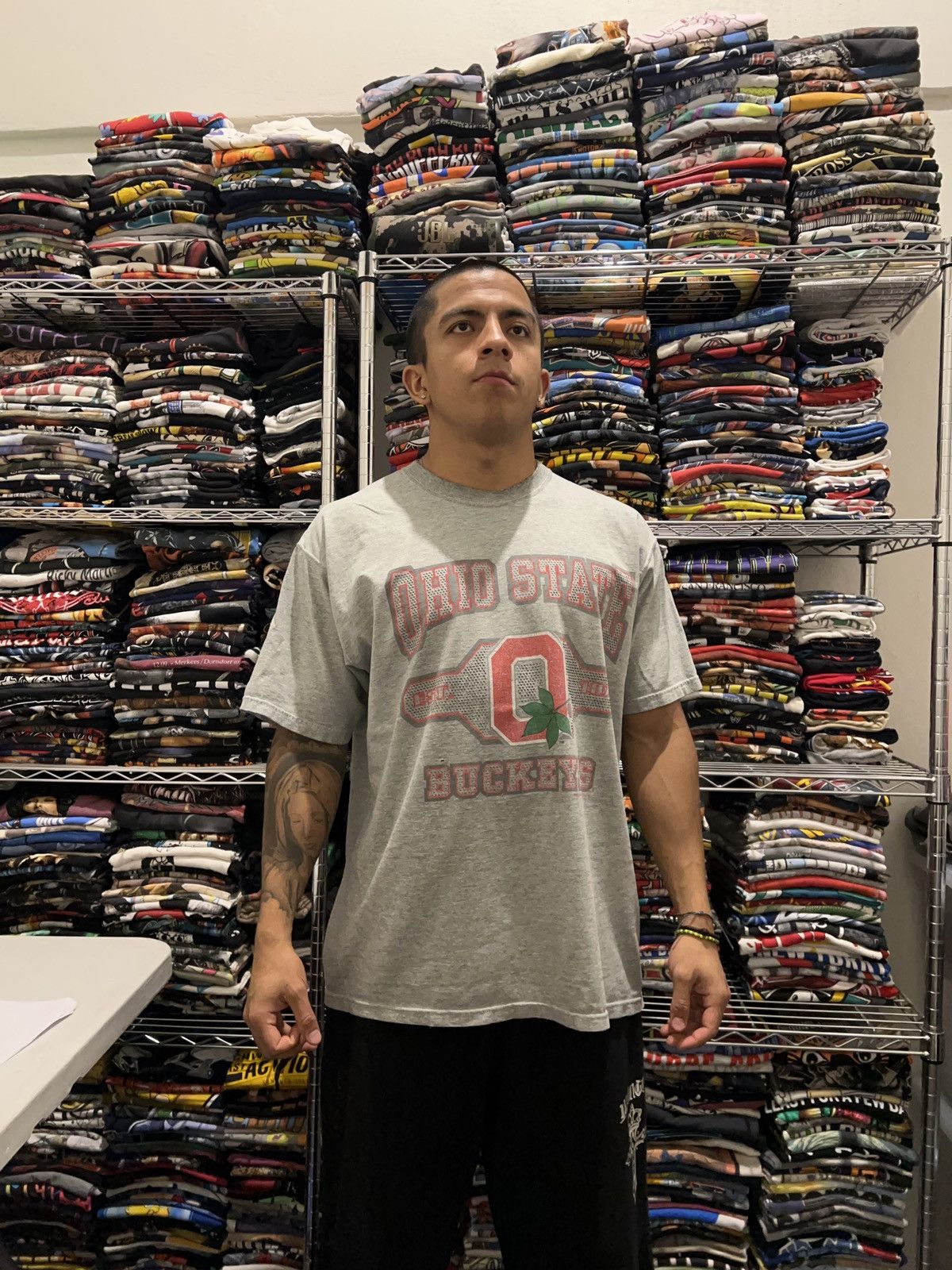 Pro Player 1999 Ohio State Buckeyes NFL Super Bowl Team Tee Size US XL / EU 56 / 4 - 2 Thumbnail