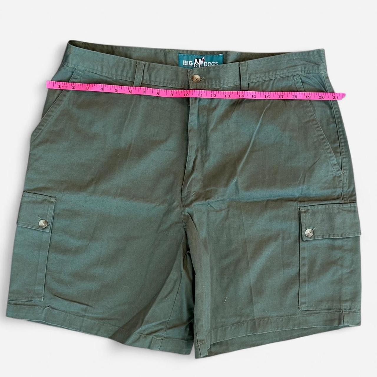 Big Dogs Big Dogs Men's green khaki Shorts Size US 38 / EU 54 - 3 Thumbnail