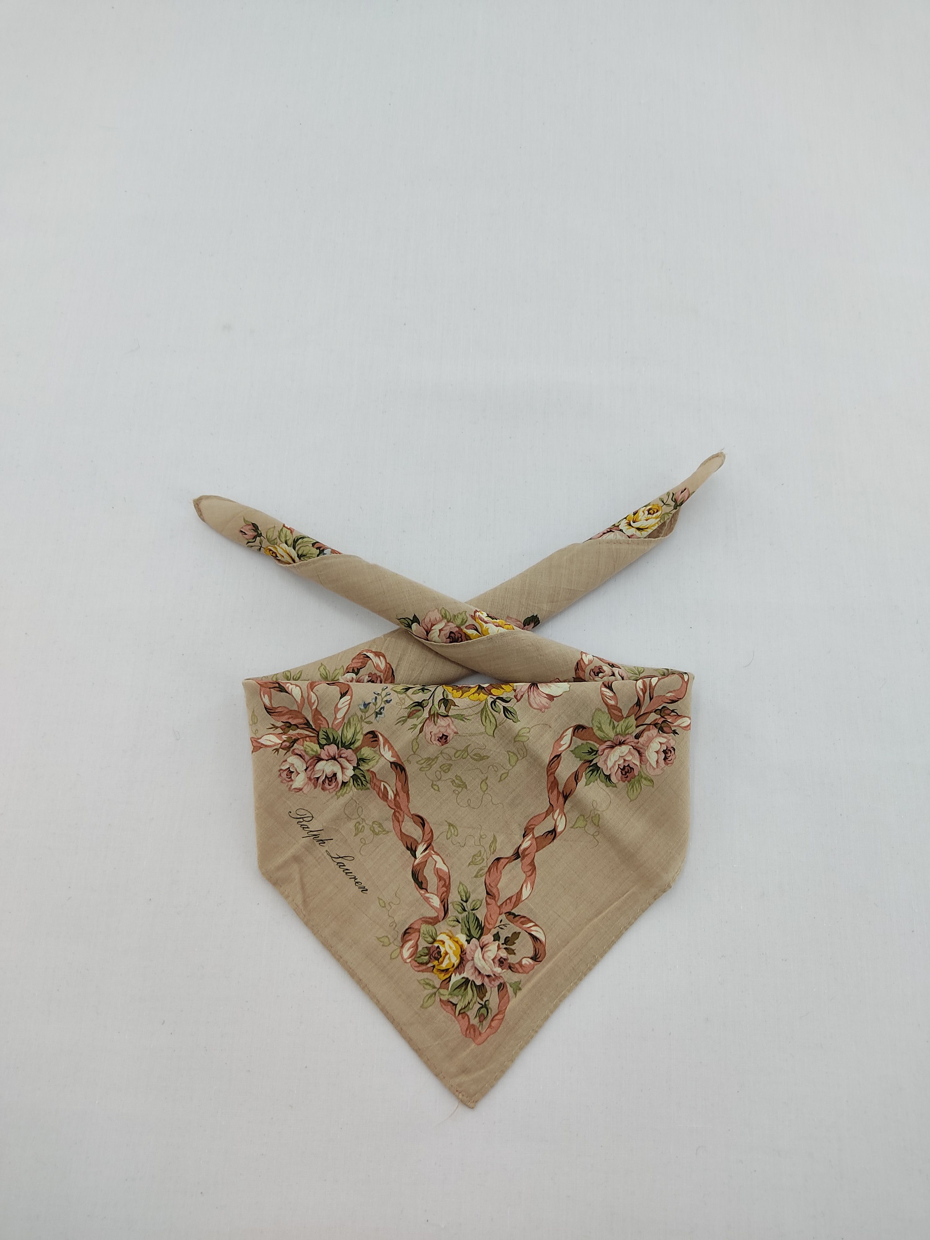 Ralph Lauren × Vintage Ralph Lauren Handkerchief / Neckwear / Bandana Size ONE SIZE - 1 Thumbnail