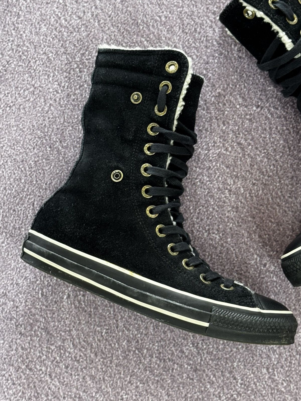 Hysteric Glamour Vintage Y2K Converse 00s Faux Fur Boots Size US 7 / IT 37 - 9 Thumbnail