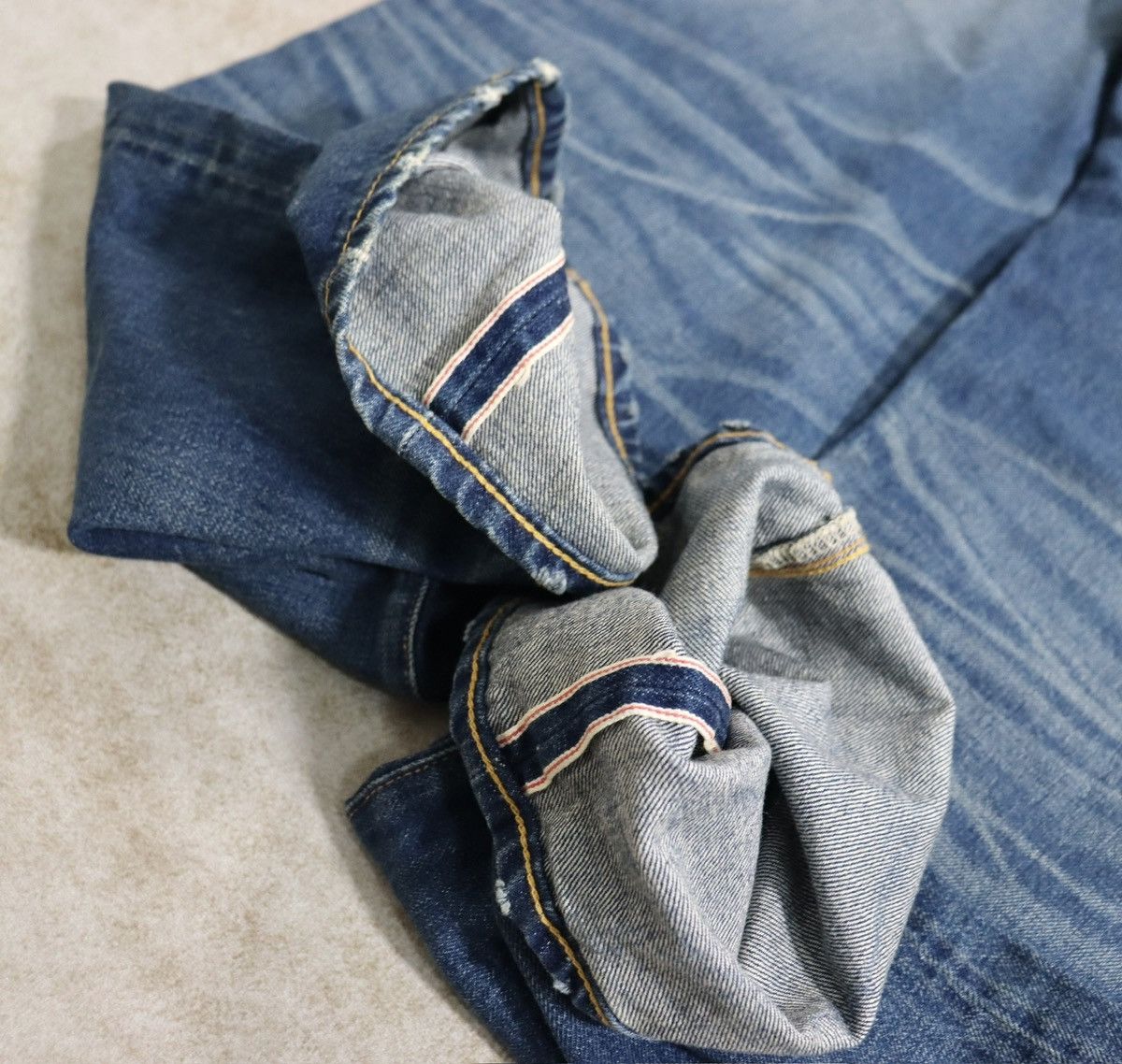 Ralph Lauren Ralph Lauren RRL 5 pocket jeans Double RL，W36L32 Size US 36 / EU 52 - 13 Thumbnail