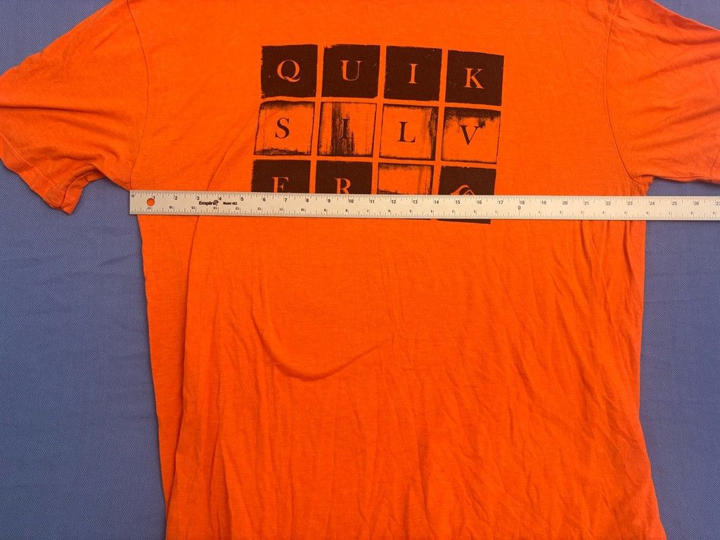 Quiksilver Men's Quiksilver T-Shirt XXL Orange Size US XXL / EU 58 / 5 - 2 Thumbnail