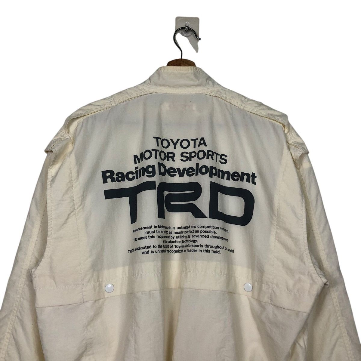 Vintage 🔥VINTAGE BOMBER JACKET RACING DEVELOPMENT TRD BIG LOGO Size US L / EU 52-54 / 3 - 8 Thumbnail