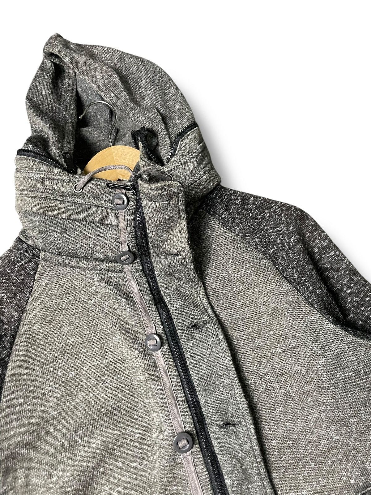 Beams Plus × Japanese Brand × Vintage Beams Heart Fleece Hooded Jacket (78) Size US S / EU 44-46 / 1 - 6 Thumbnail