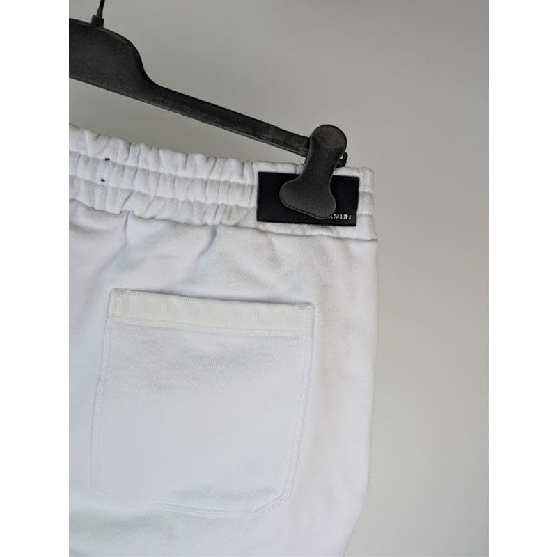 Amiri o1rshd1 MA Bar Watercolor Logo Short in White Size US 36 / EU 52 - 15 Thumbnail