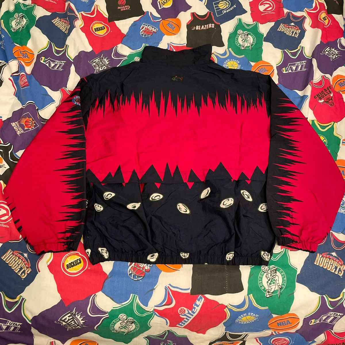 Greg Norman × Reebok × Vintage Vintage 90's Red & Blue Greg Norman Reebok Track Jacket Size US XL / EU 56 / 4 - 2 Thumbnail
