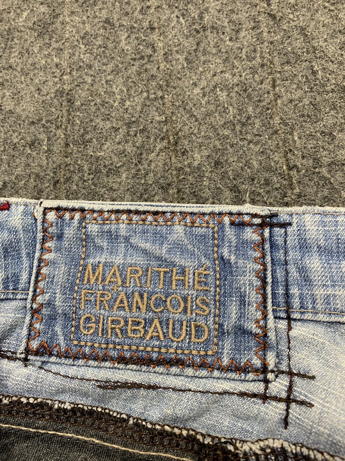 Designer 90s Marithe Francois Girbaud Double Waist Bootcut Size 30" / US 8 / IT 44 - 11 Thumbnail