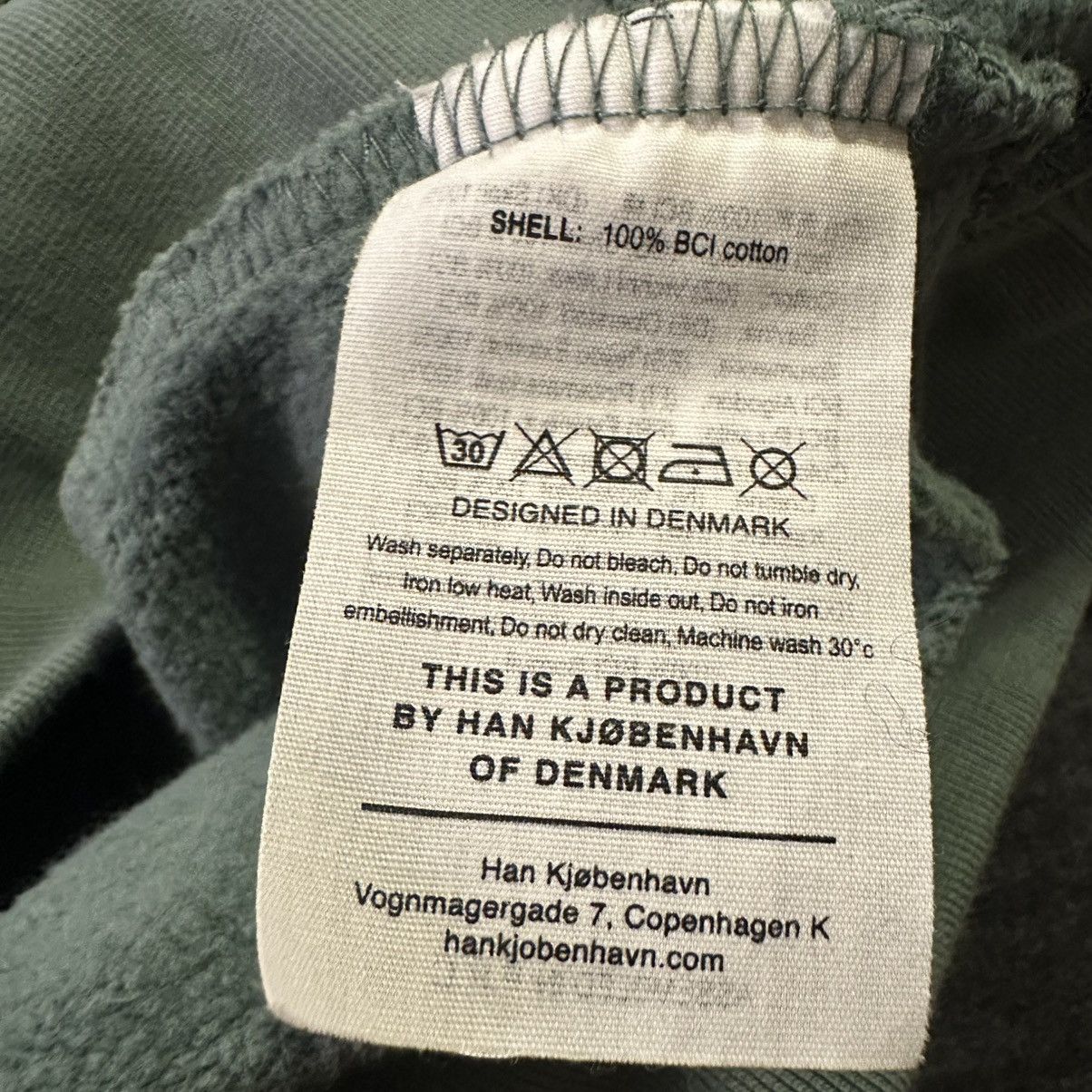 Han Kjobenhavn HAN KJØBENHAVN Casual Hoodie Sweatshirt Green Size US M / EU 48-50 / 2 - 9 Thumbnail