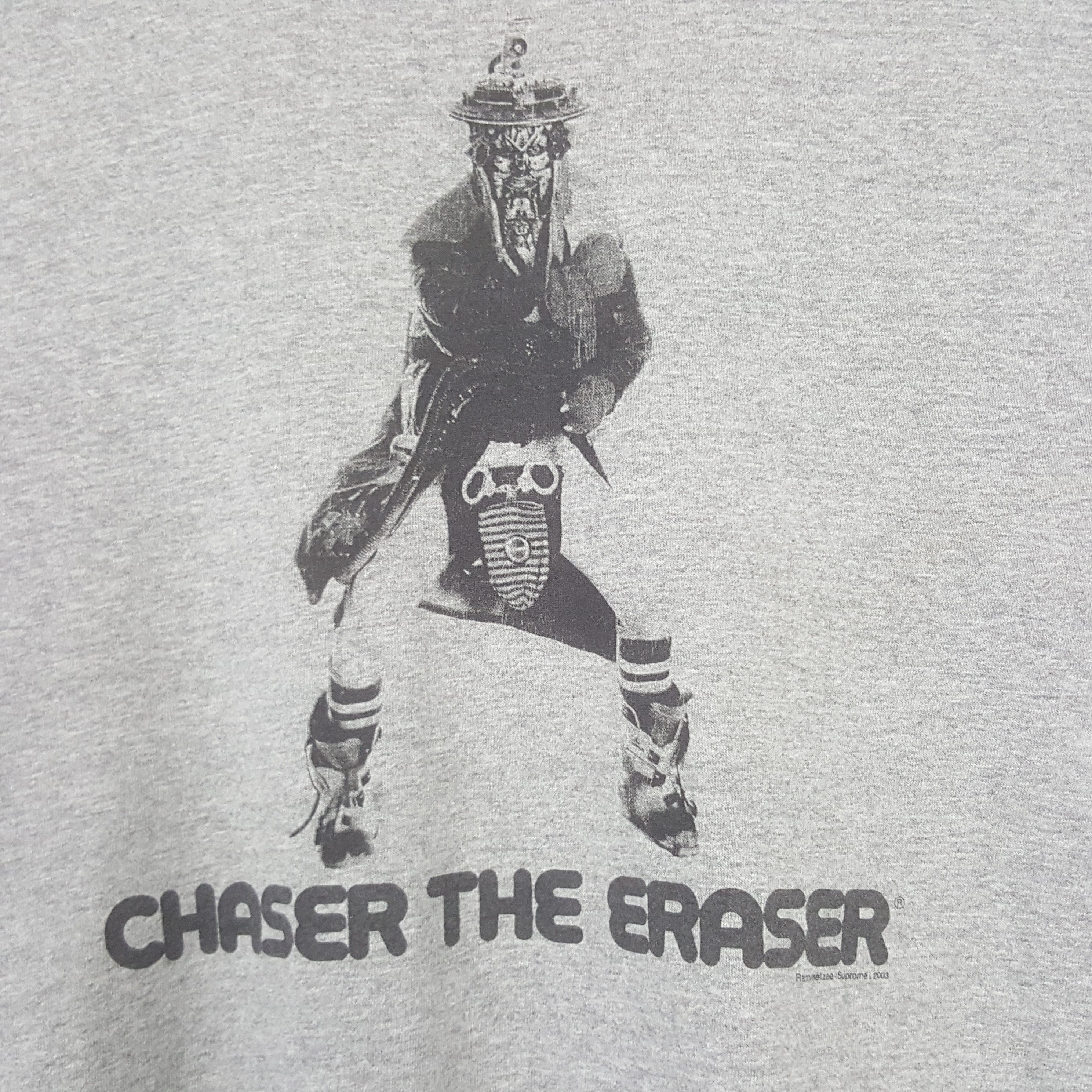 Supreme Vintage Supreme Chaser The Eraser Rare Art Tshirt 31 Size US M / EU 48-50 / 2 - 2 Thumbnail