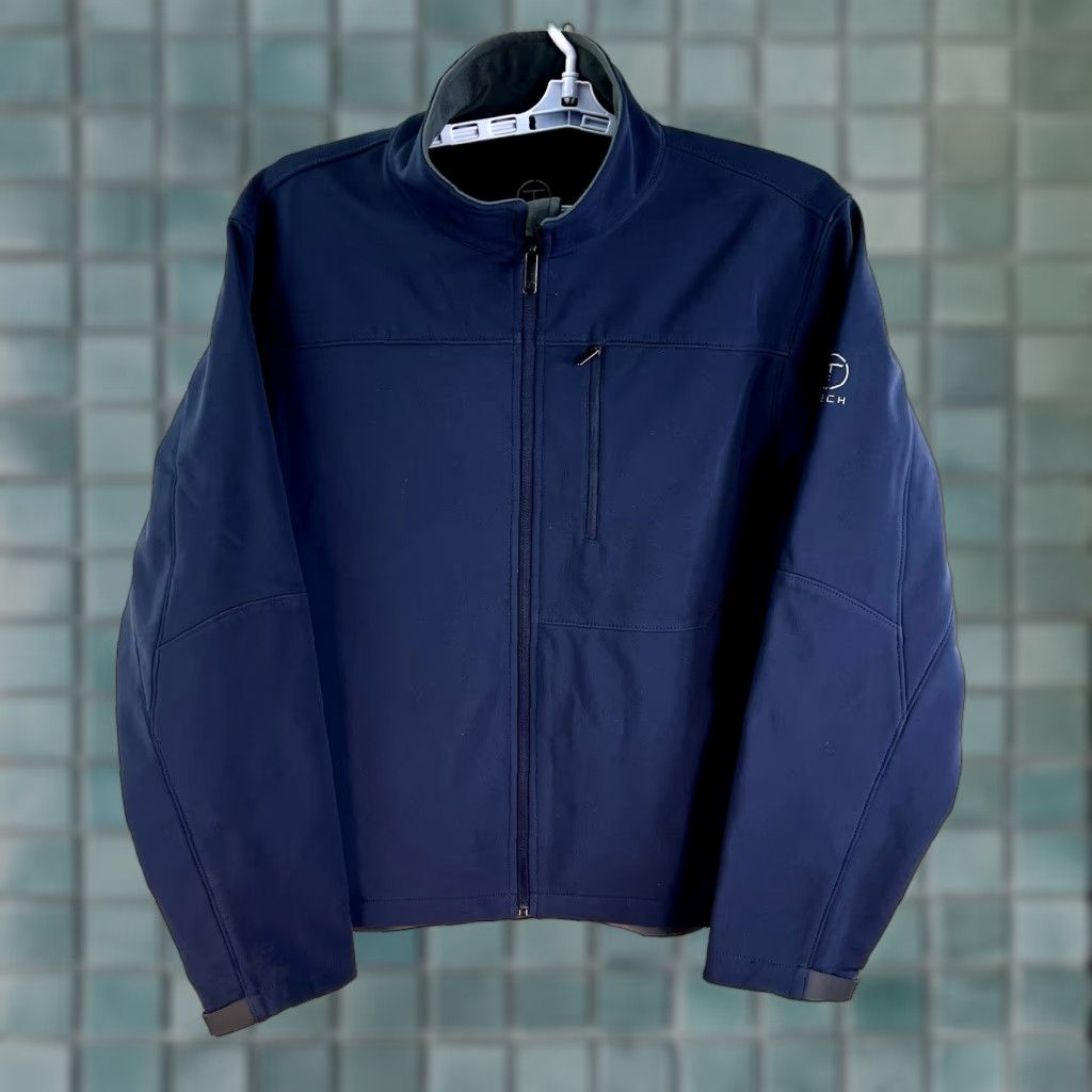 Tumi Tumi T Tech Full Zip Fleece Lined Jacket Mens Size L Blue Size US L / EU 52-54 / 3 - 1 Thumbnail