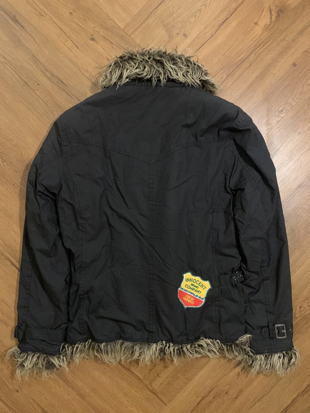 If Six Was Nine 2000s japanese IGNITION fur jacket pacth work lgb vkeistyel Size US M / EU 48-50 / 2 - 3 Thumbnail