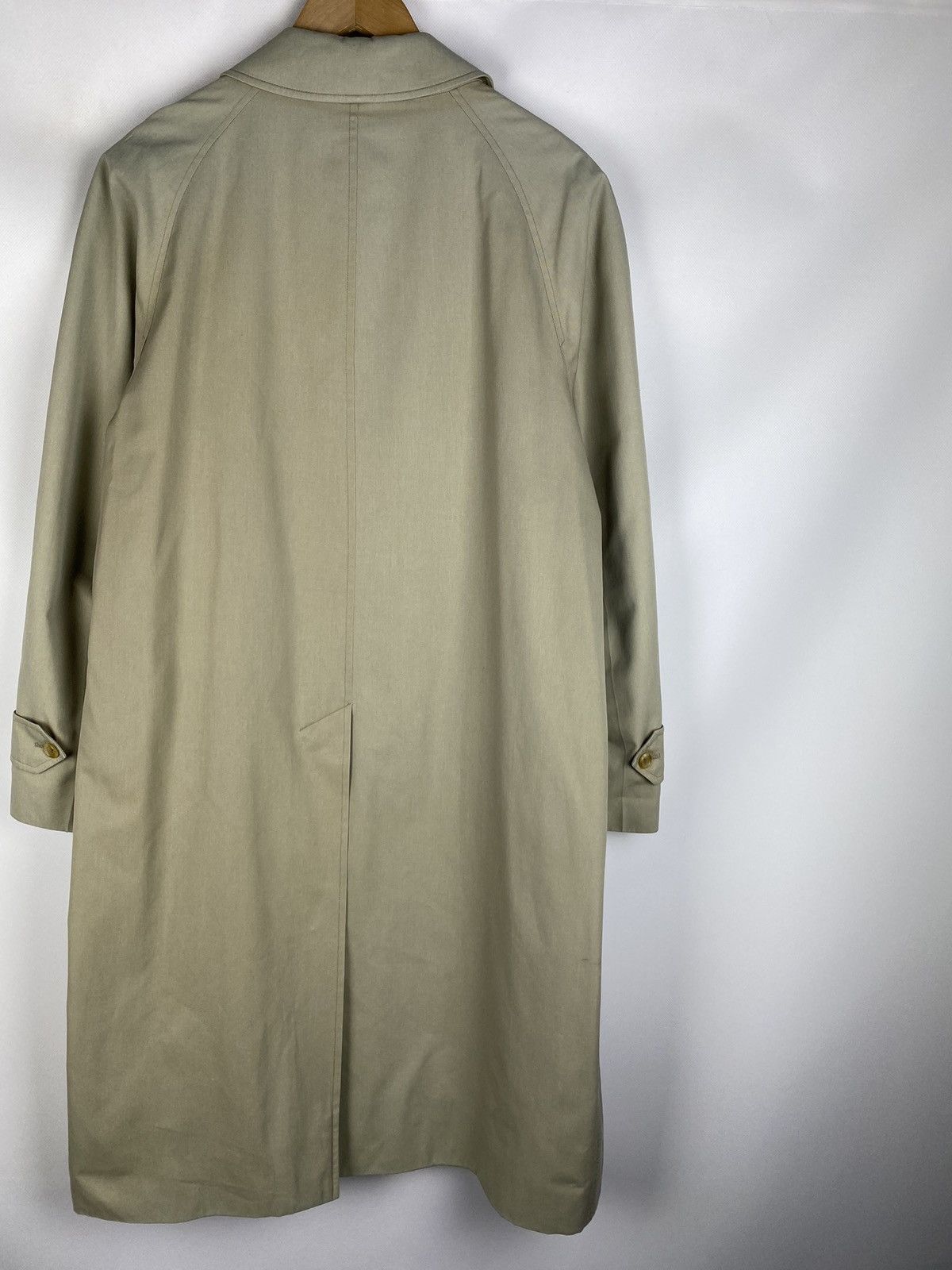 Burberry Burberrys vintage nova check lined men’s trench coat jacket Size US XXL / EU 58 / 5 - 17 Thumbnail