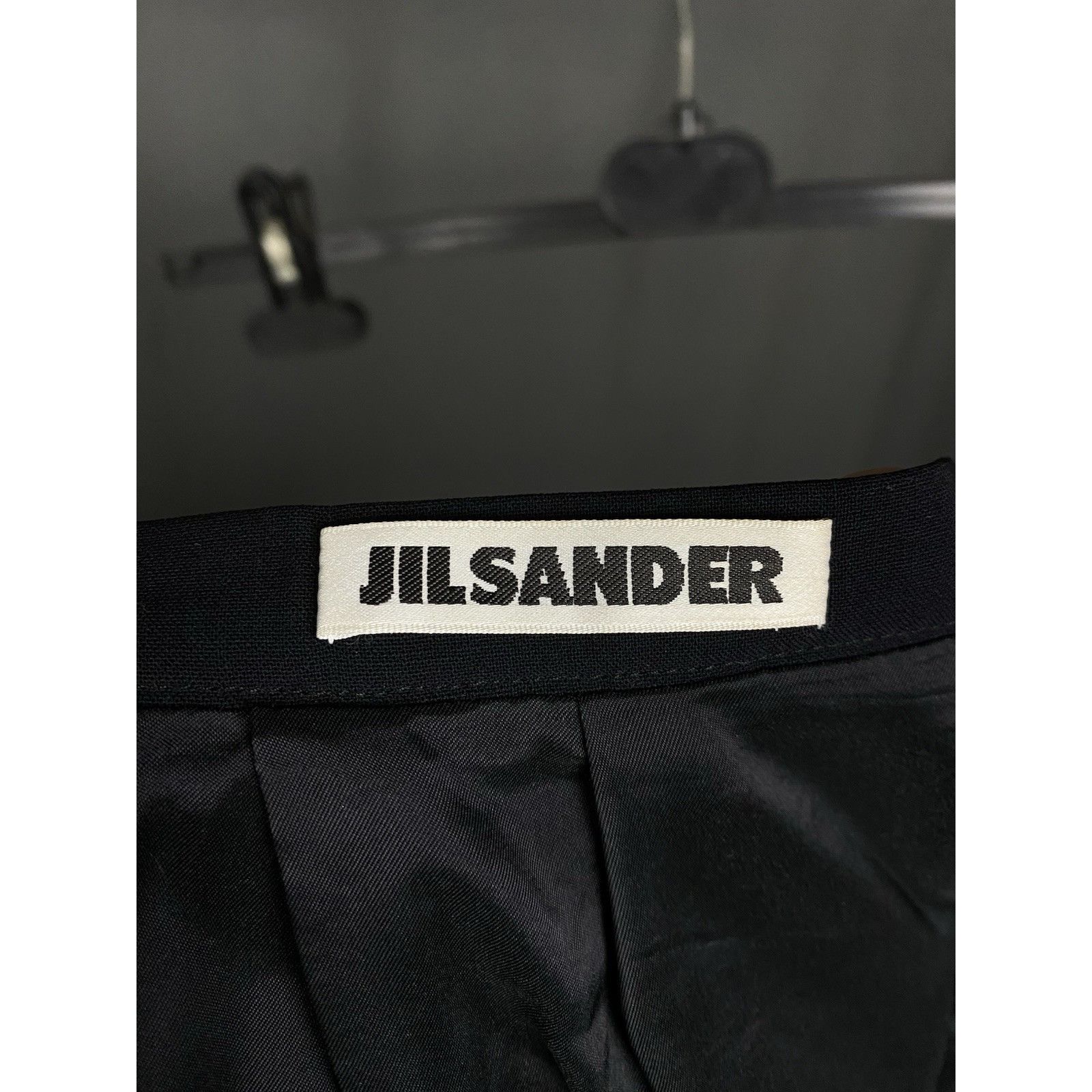 Jil Sander Jil Sander Vintage Classic Women's Black Wool 2 Piece Skirt Size S / US 4 / IT 40 - 13 Thumbnail
