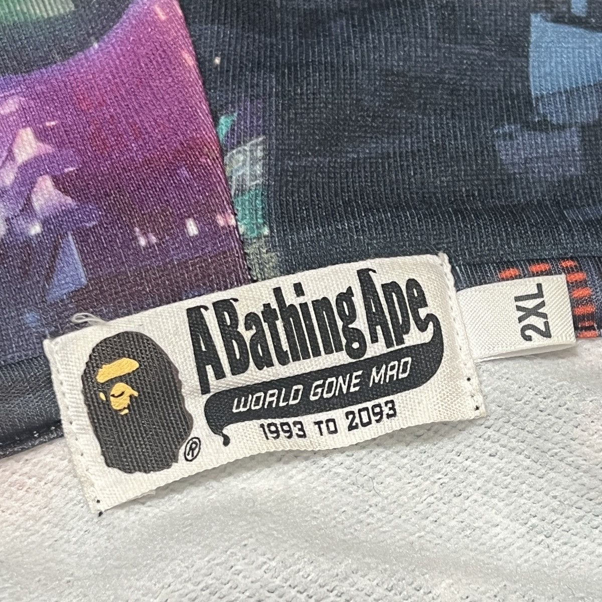 Bape 💥 Bape Tokyo Night View Shark Zip Up Hoodie💥 Size US XXL / EU 58 / 5 - 13 Thumbnail