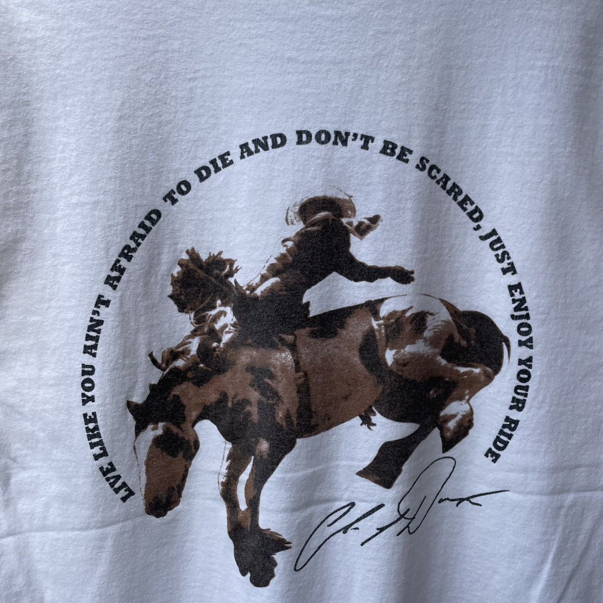 Band Tees 🔥Vintage 2005 Chris Le Doux Solo Artist Promo Music Tee Size US L / EU 52-54 / 3 - 5 Thumbnail