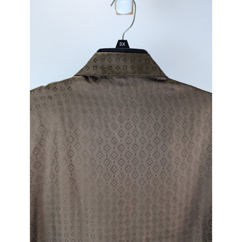 Saint Laurent Paris o1rshd1 Button Shirt in Brown Size US S / EU 44-46 / 1 - 15 Thumbnail