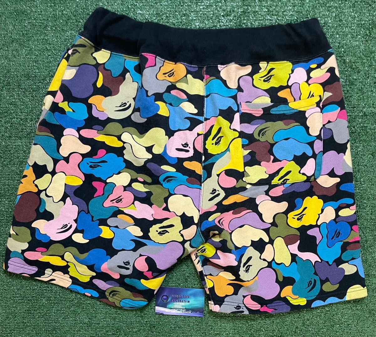 Bape Bape Multi Camo Sweat Shorts Black Size US 32 / EU 48 - 1 Thumbnail